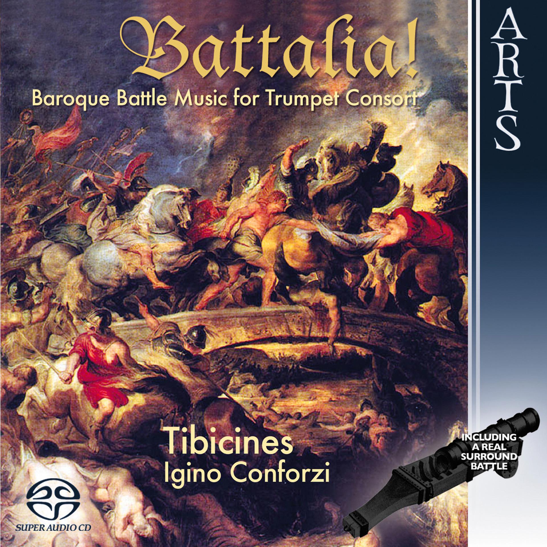 Постер альбома Battalia! Baroque Battle Music for Trumpet Concort
