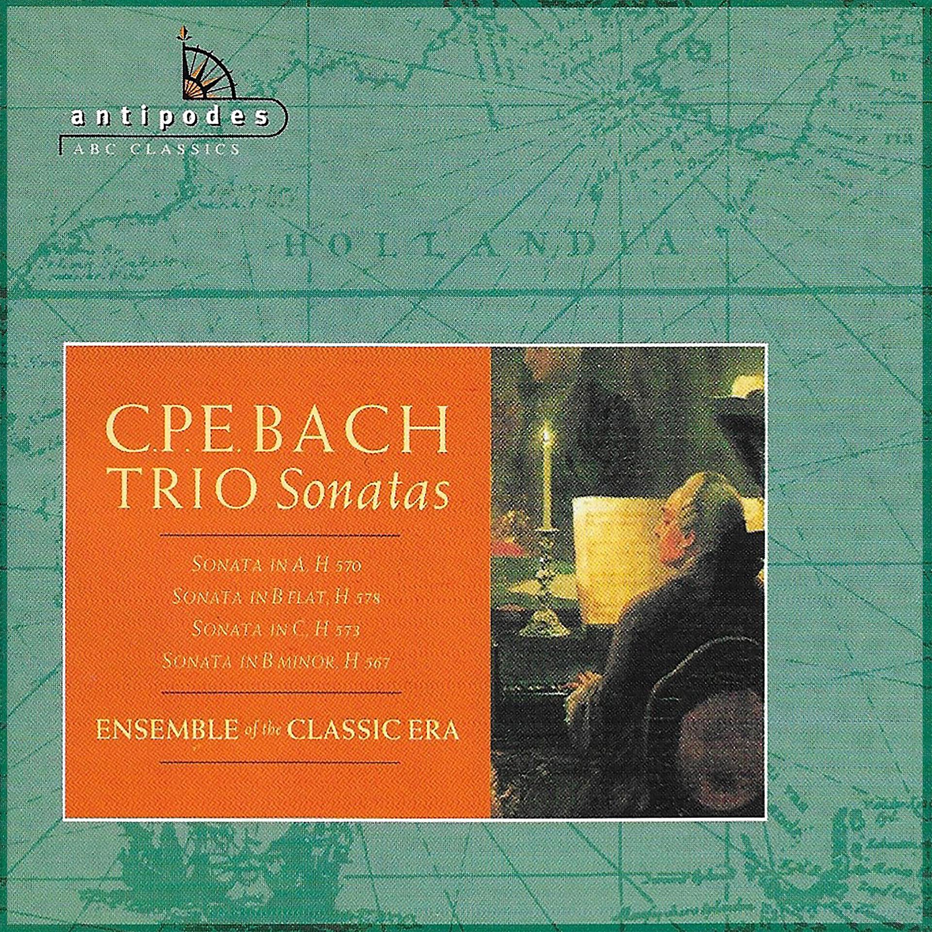 Постер альбома CPE Bach: Trio Sonatas