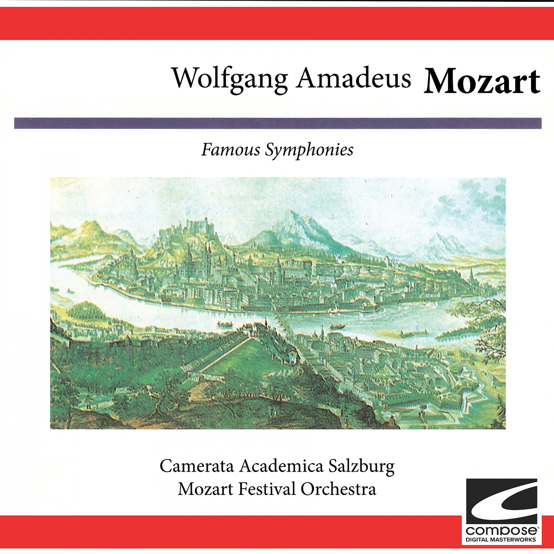 Постер альбома Wolfgang Amadeus Mozart - Famous Symphonies