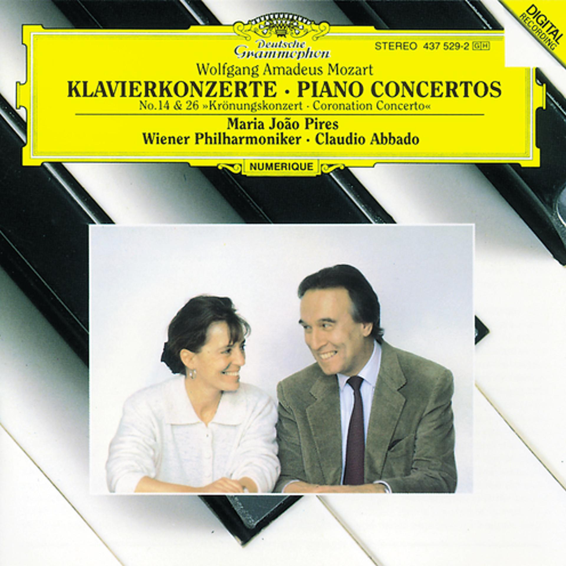 Постер альбома Mozart: Piano Concertos Nos.14 & 26 "Coronation"