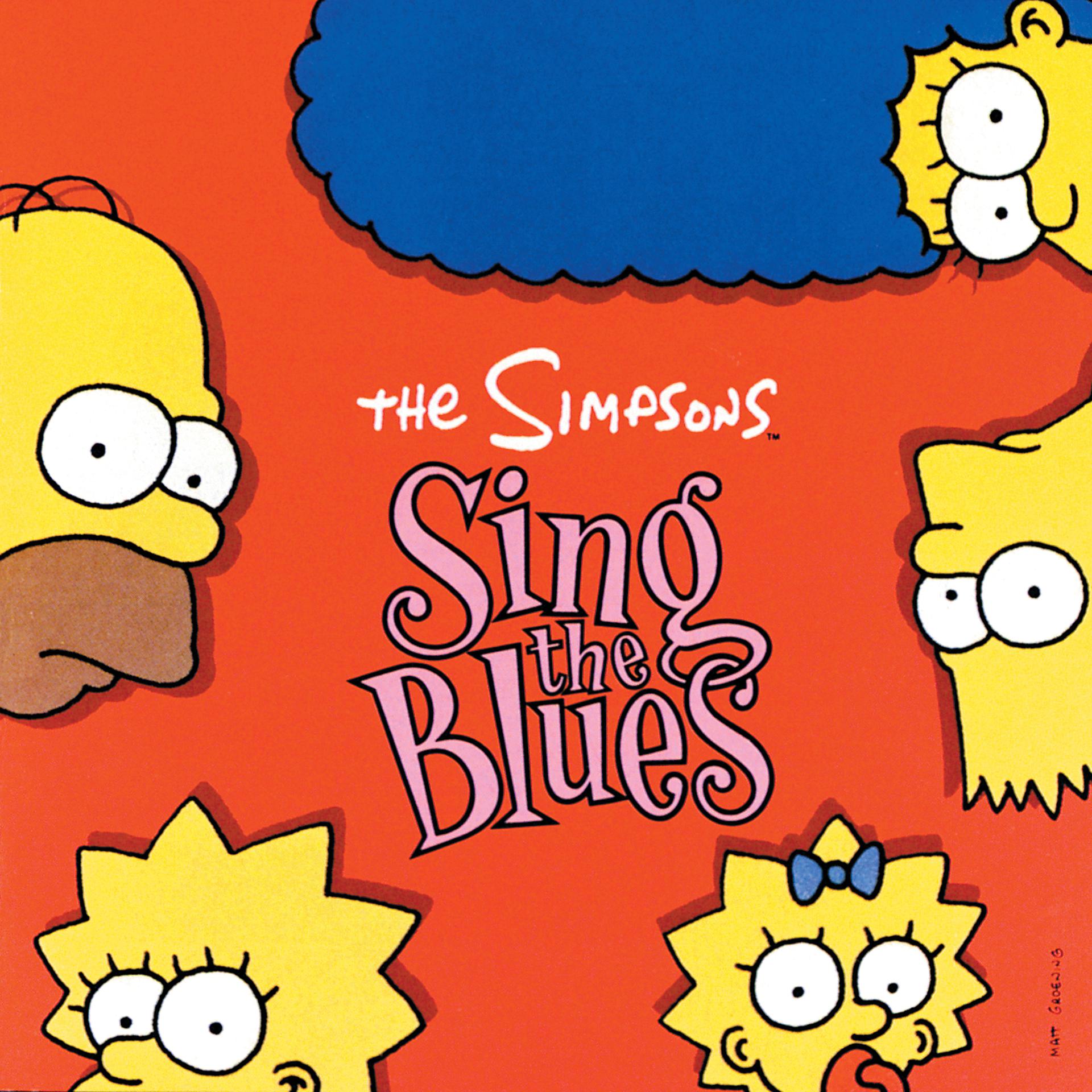 Постер альбома The Simpsons Sing The Blues