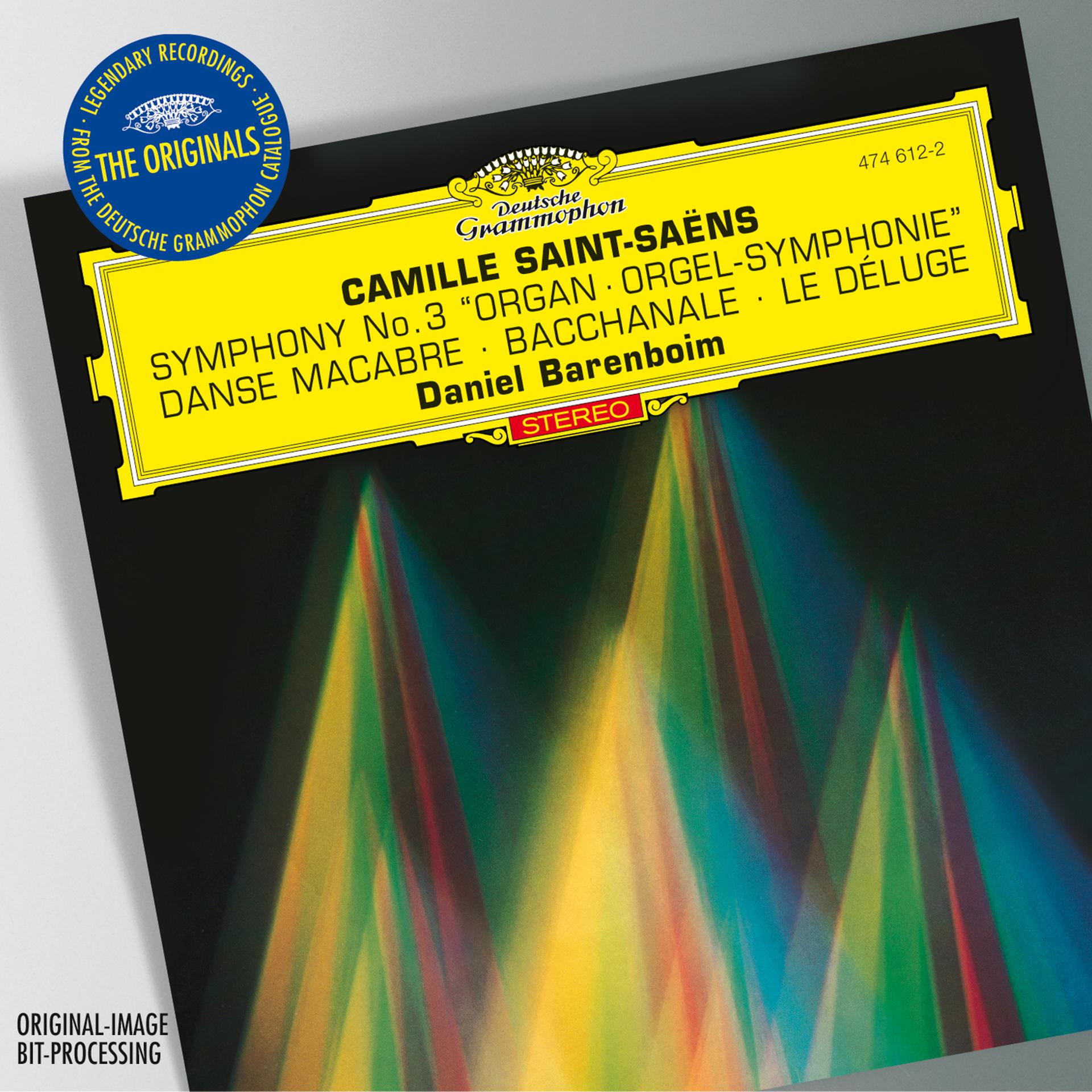 Постер альбома Saint-Saens: Symphony No.3 "Organ"; Bacchanale from "Samson et Dalila"; Prélude from "Le Déluge"; Danse macabre