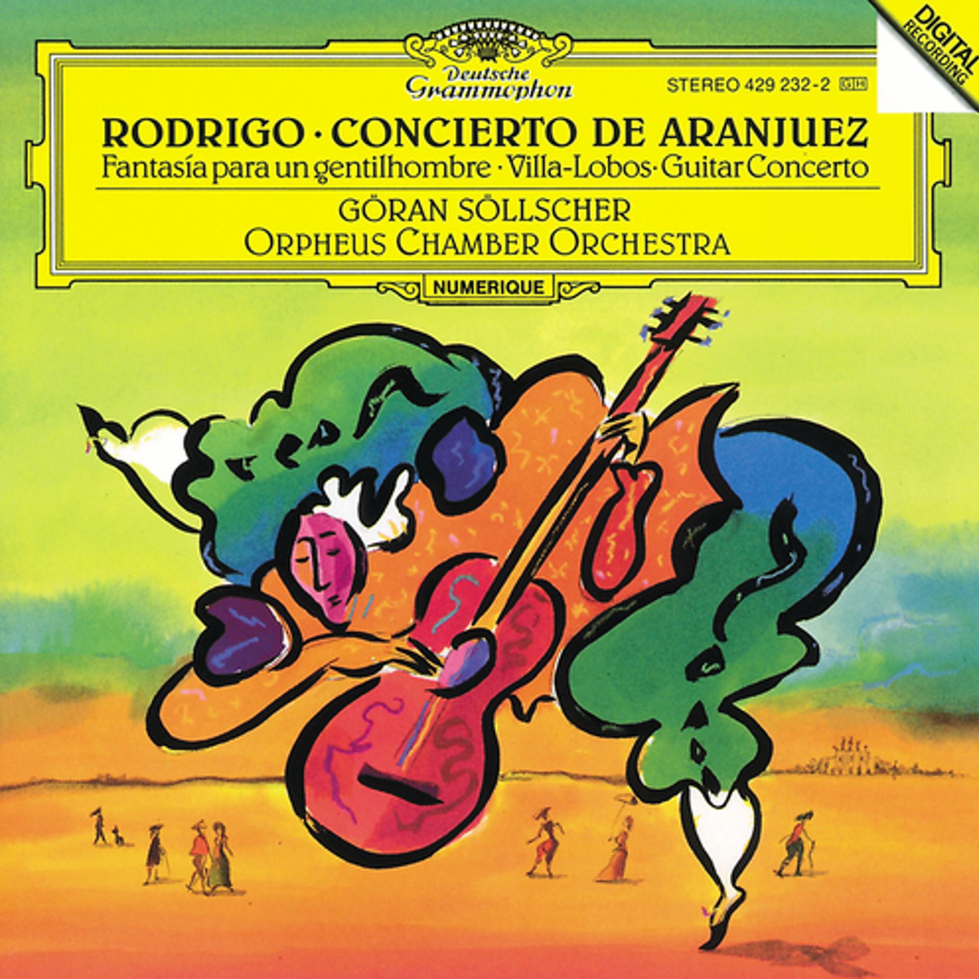 Постер альбома Rodrigo: Concierto de Aranjuez / Villa-Lobos: Guitar Concerto
