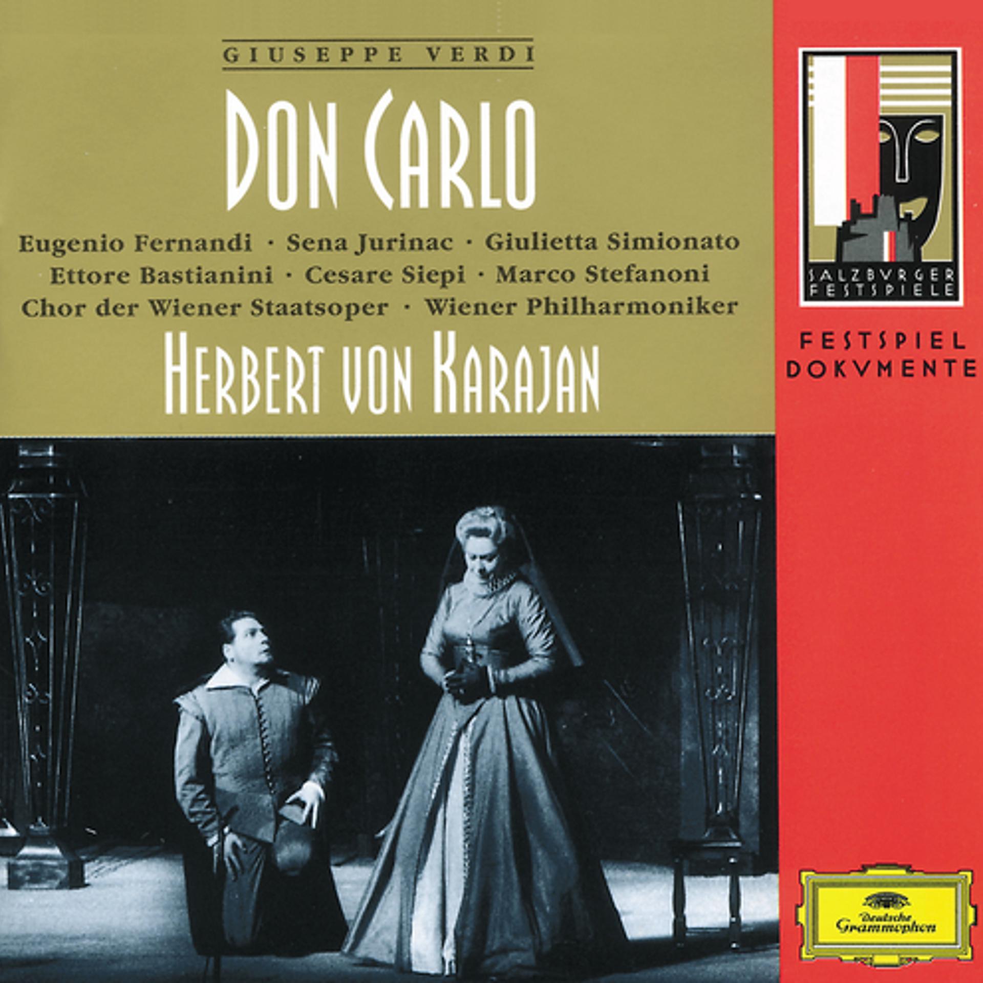 Постер альбома Verdi: Don Carlo
