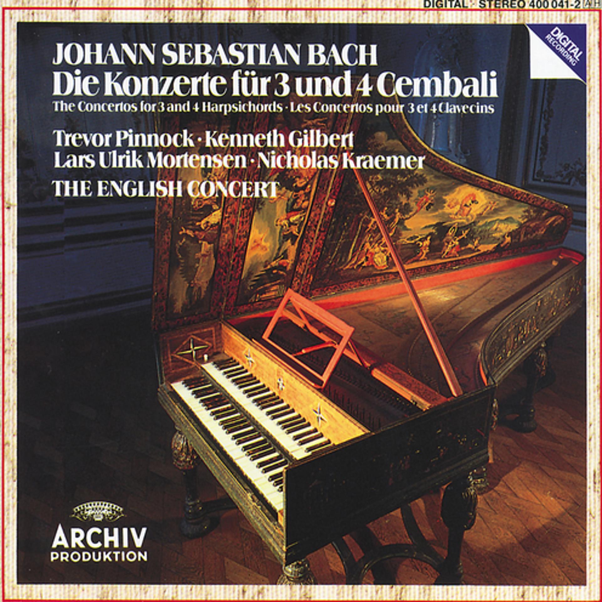 Постер альбома Bach, J.S.: Concertos for 3 and 4 Harpsichords