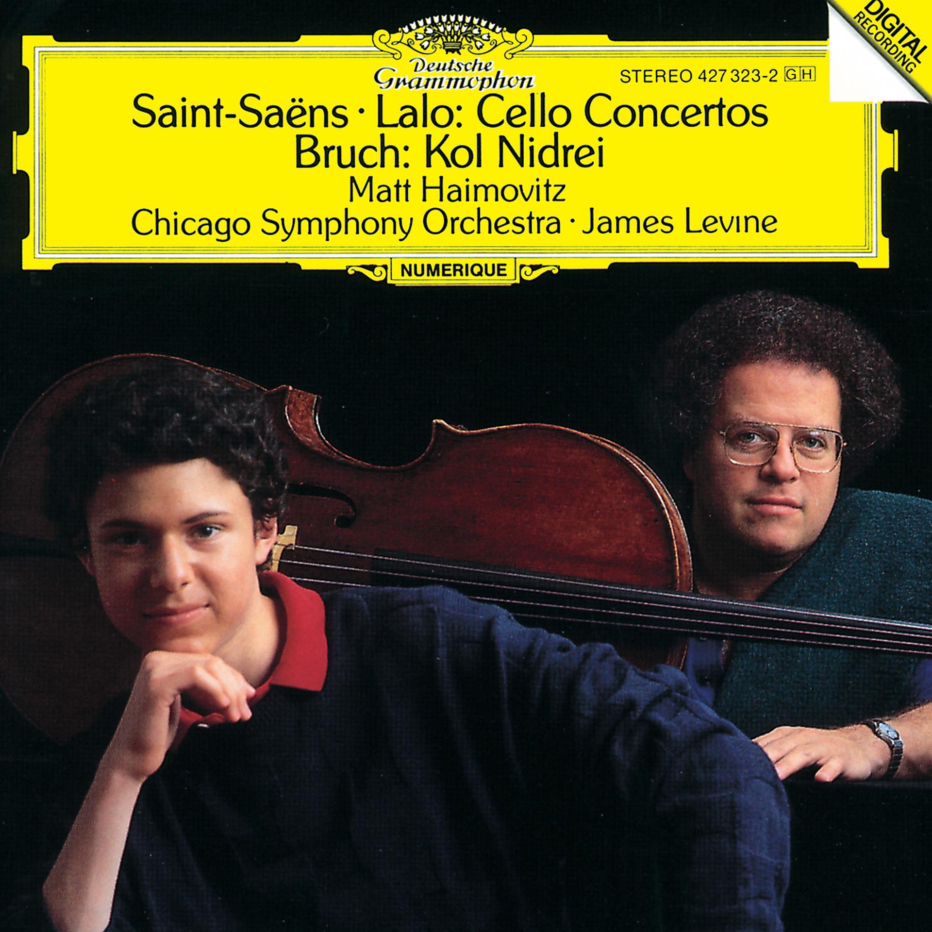 Постер альбома Saint-Saens: Cello Concerto / Lalo: Cello Concerto / Bruch: Kol Nidrei