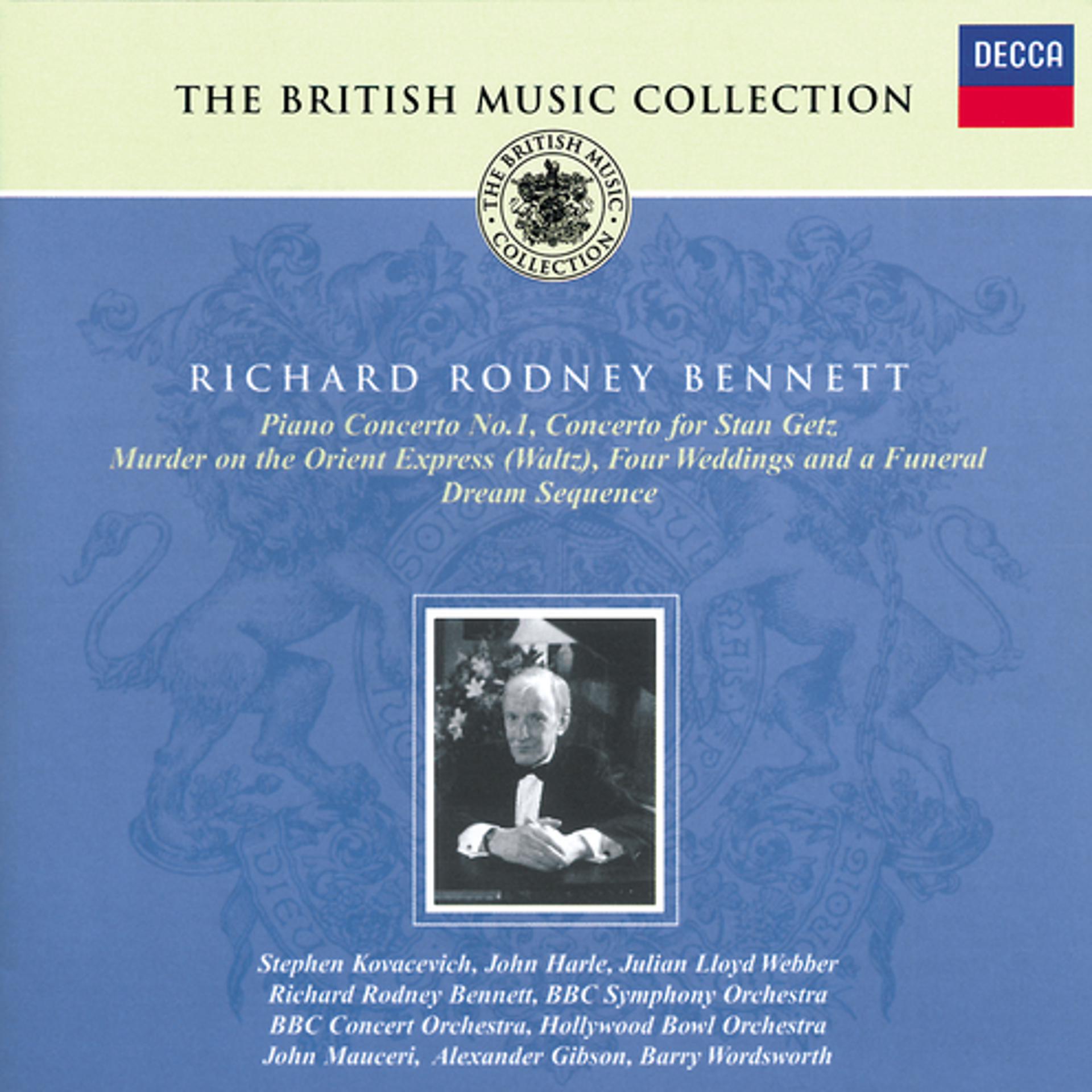 Постер альбома Richard Rodney Bennett: Piano Concerto No.1; Concerto for Stan Getz; Film Music, etc.