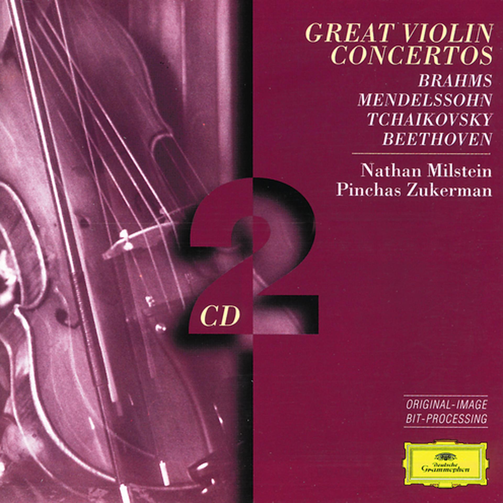 Постер альбома Brahms / Mendelssohn / Tchaikovsky / Beethoven: Great Violin Concertos