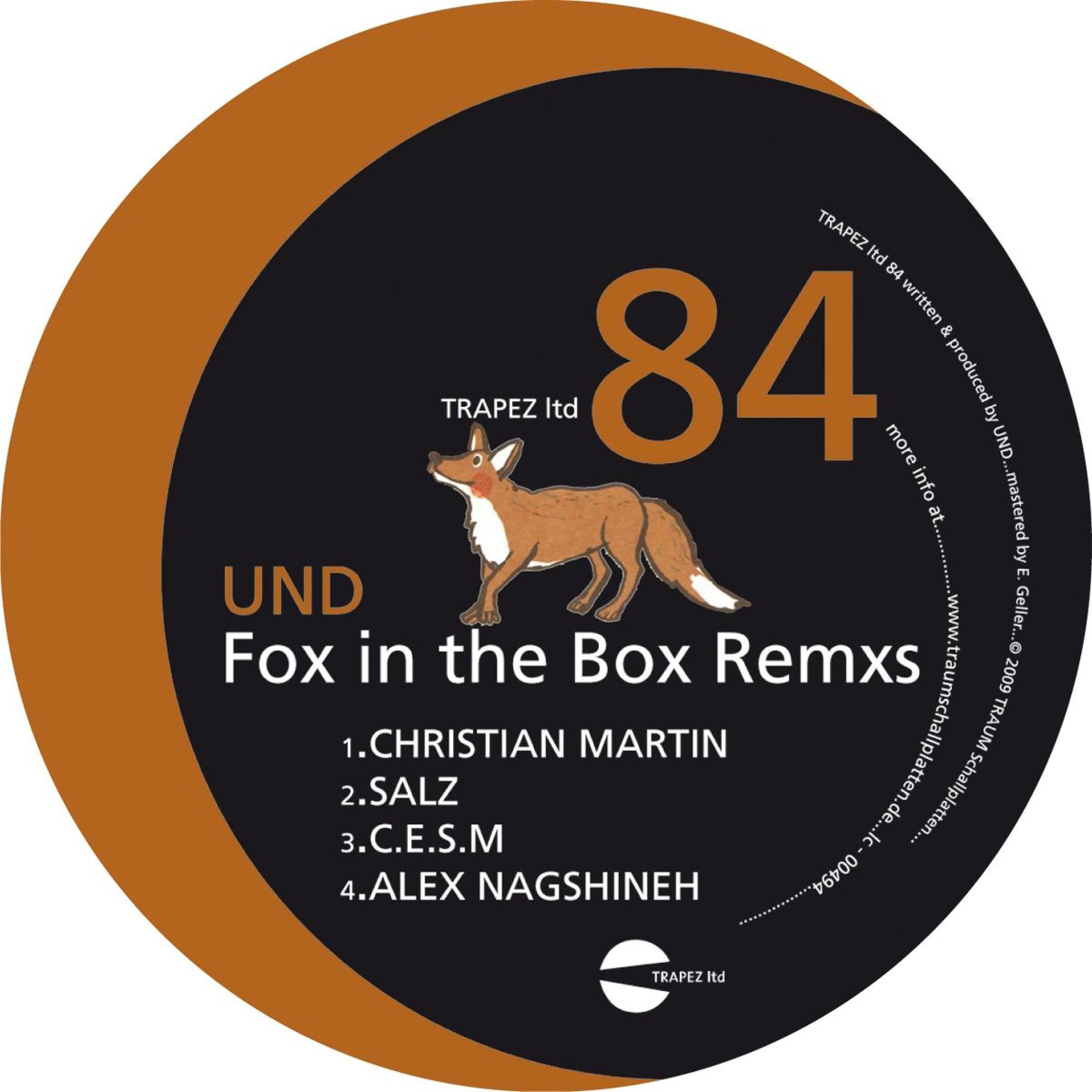Постер альбома Fox in the Box Remxs