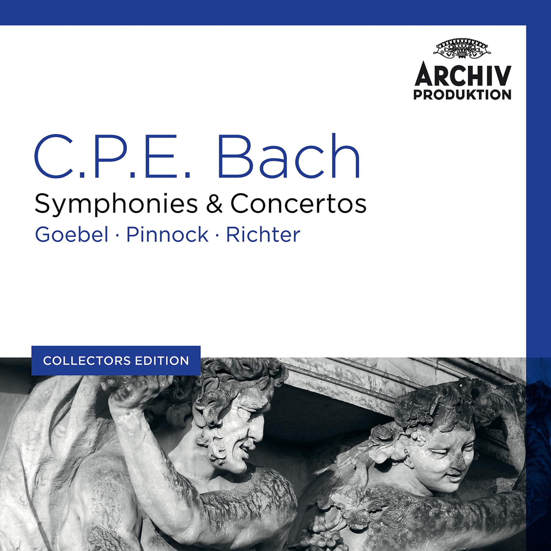 Постер альбома C.P.E. Bach: Symphonies & Concertos