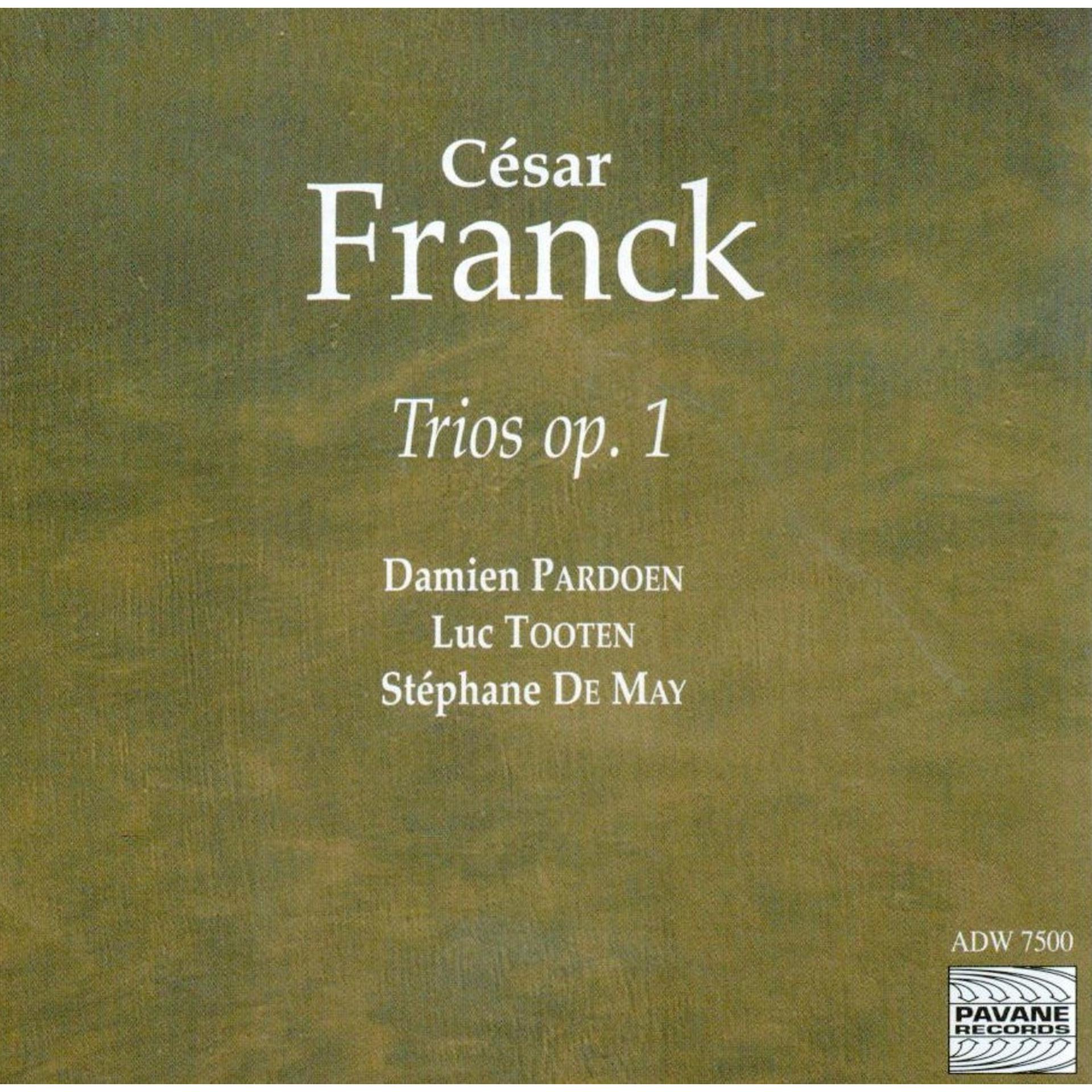 Постер альбома Franck: Trios Op. 1