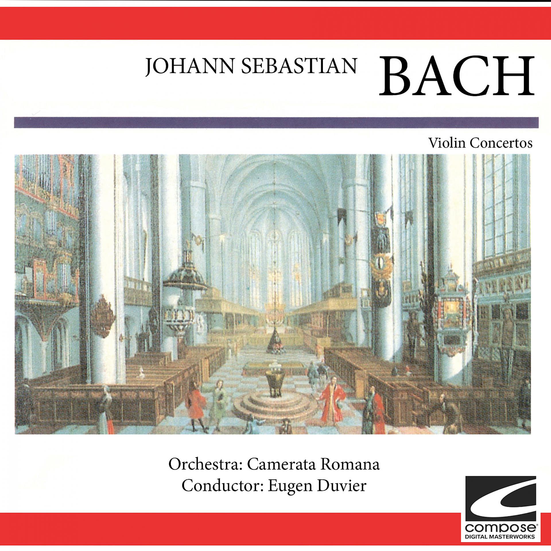 Постер альбома Johann Sebastian Bach - Violin Concertos
