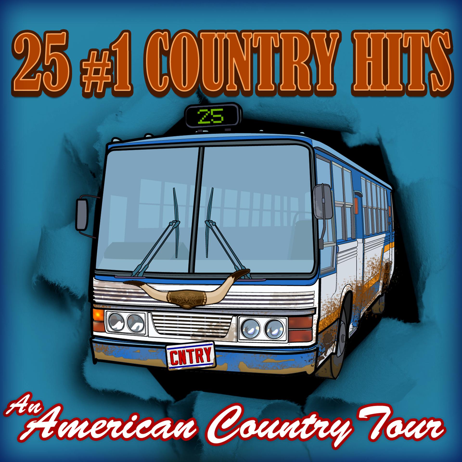 Постер альбома 25 #1 County Hits - An American Country Tour