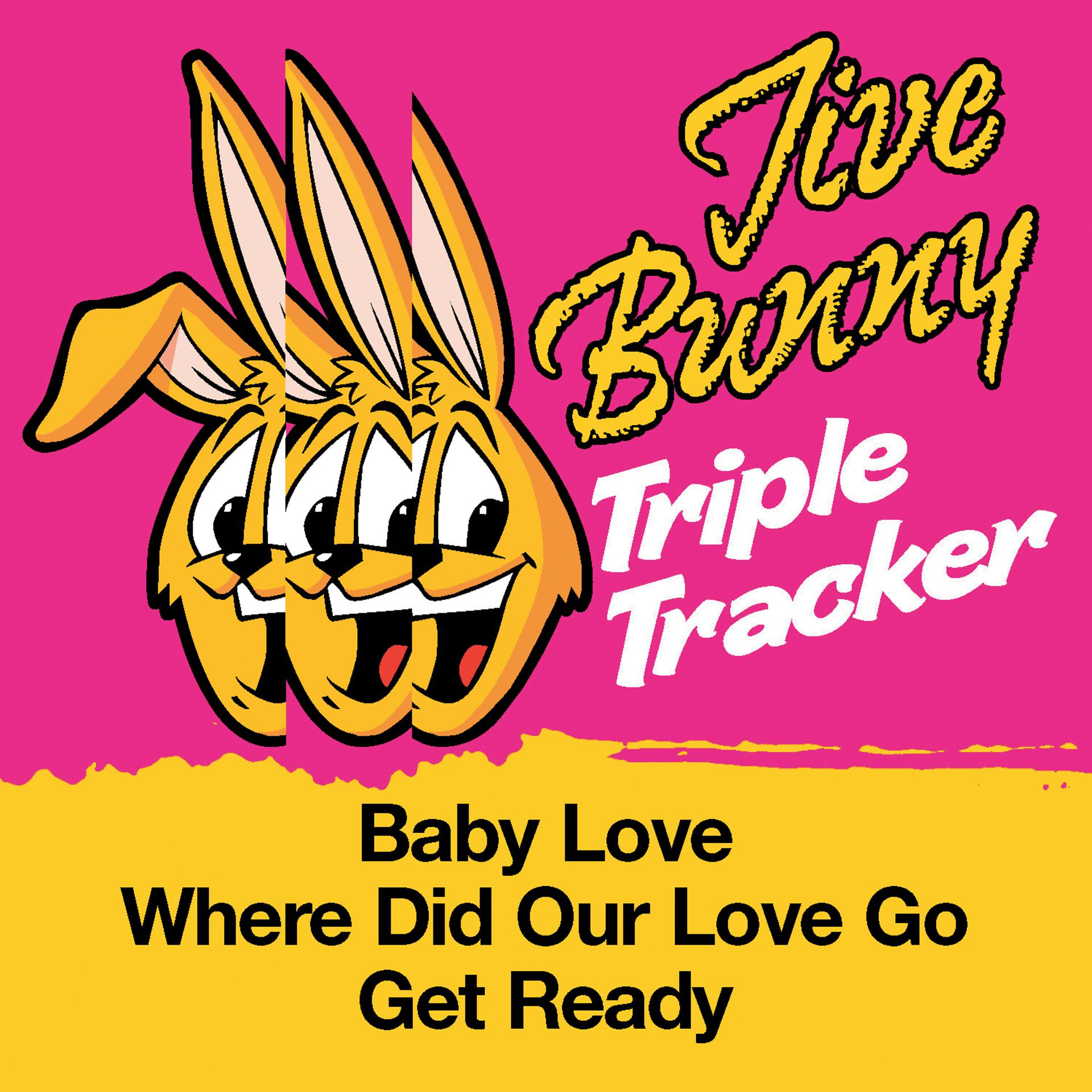 Постер альбома Jive Bunny Triple Tracker: Baby Love / Where Did Our Love Go / Get Ready