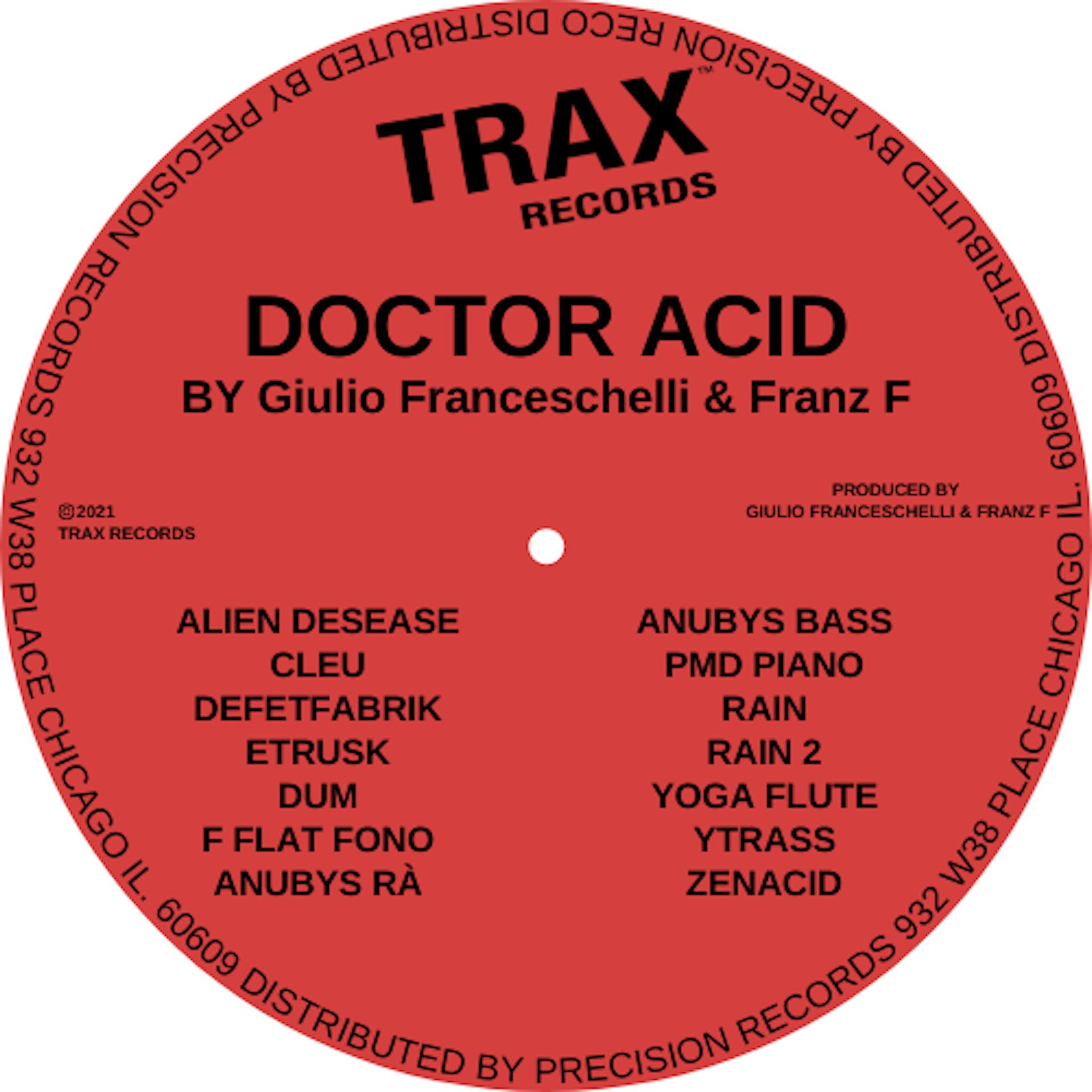 Постер альбома Doctor Acid