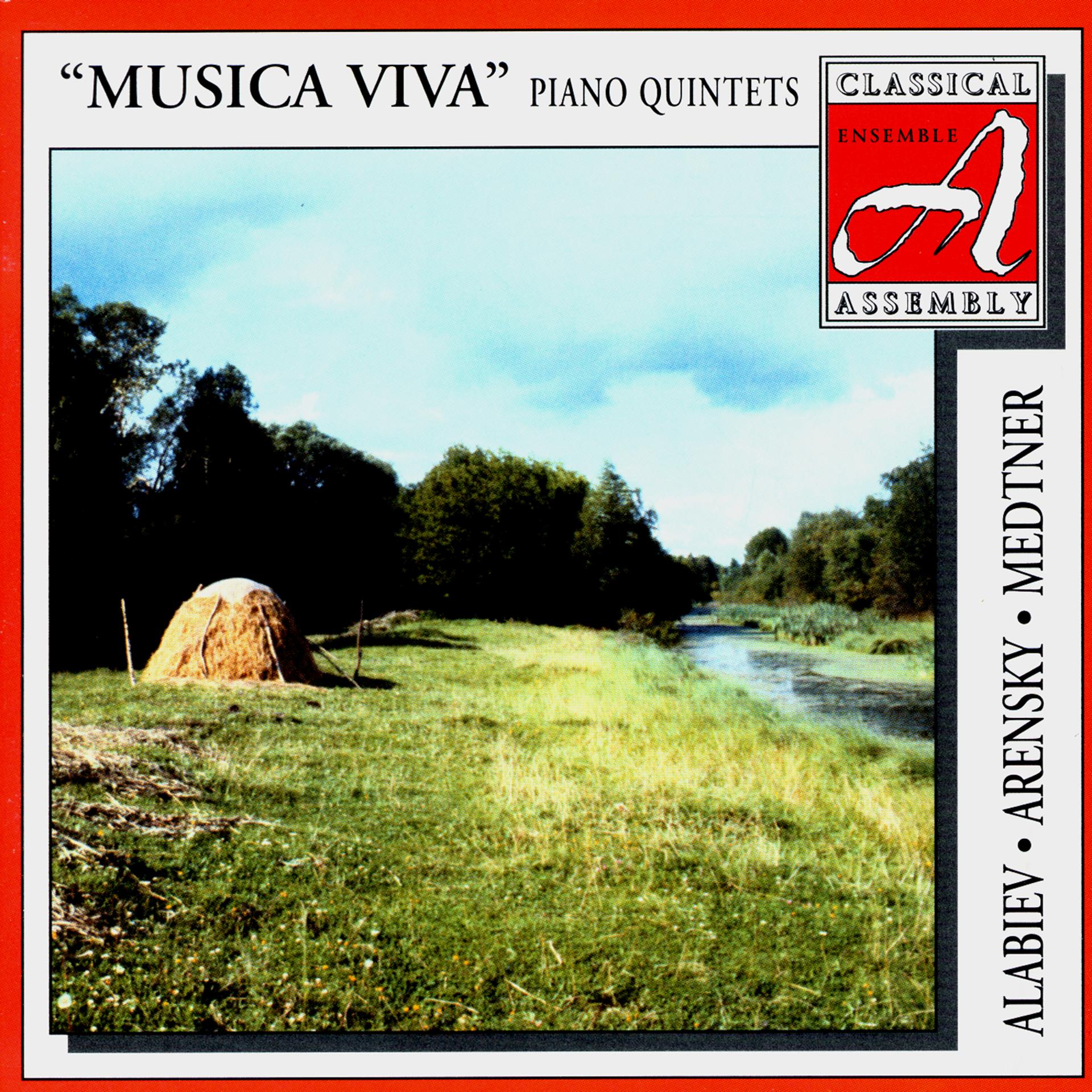 Постер альбома Classical Assembly. "Musica Viva" - Alabiev, Arensky, Medtner