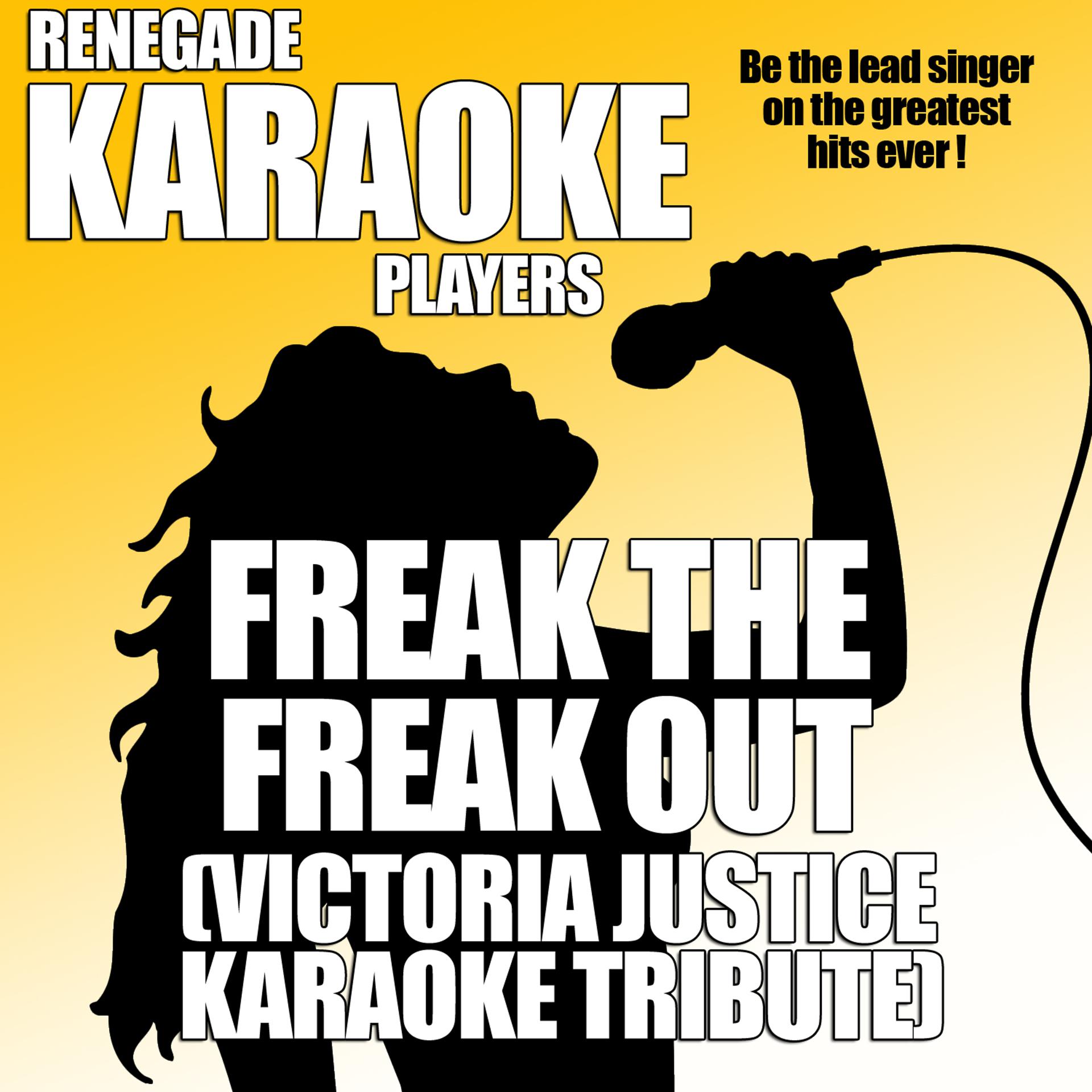 Постер альбома Freak The Freak Out (Victoria Justice Karaoke Tribute)