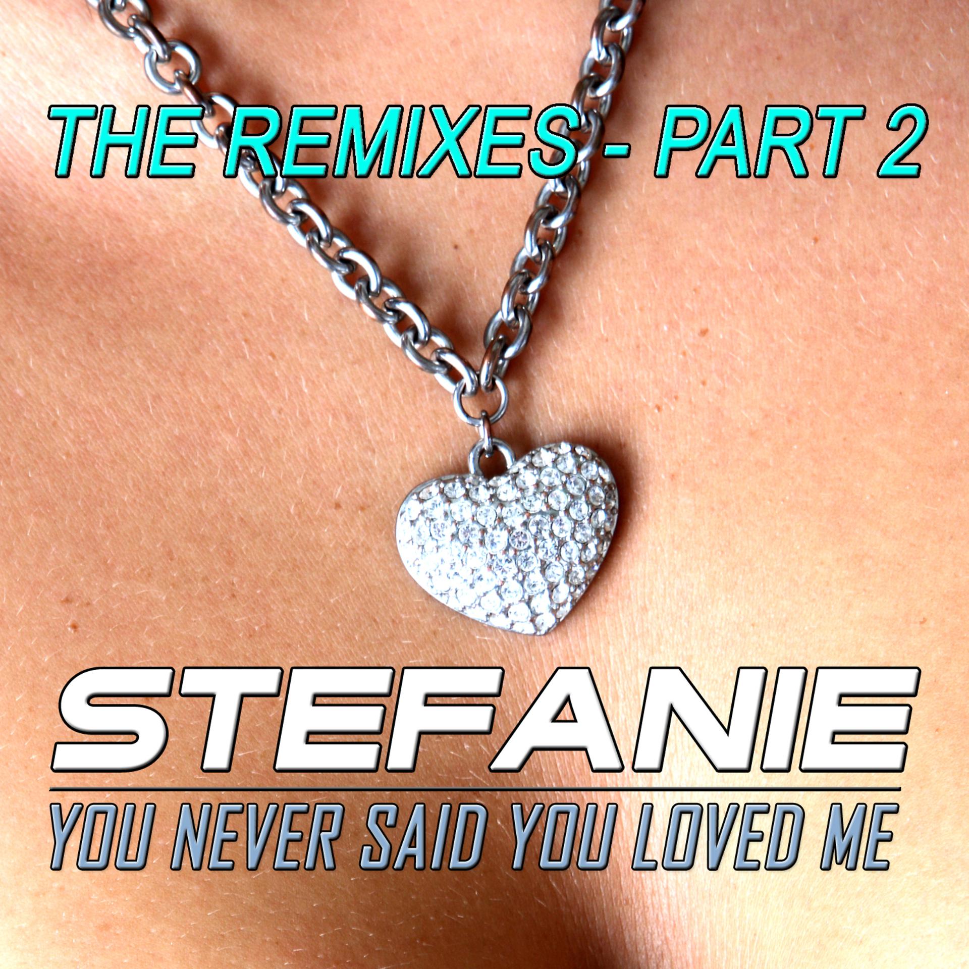 Постер альбома You Never Said You Loved Me - The Remixes - Part 2
