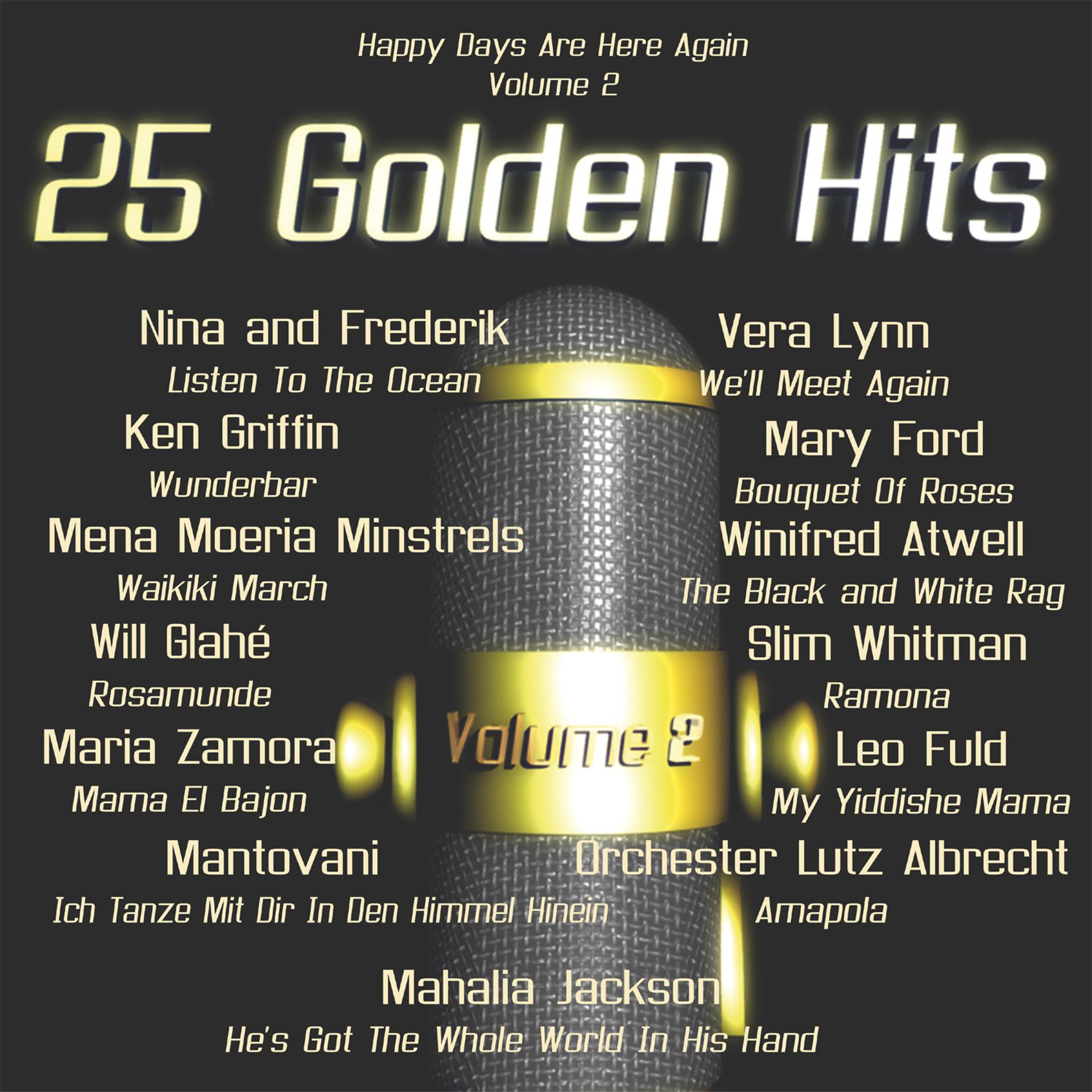 Постер альбома 25 Golden Hits from the 40's - 50's vol. 2