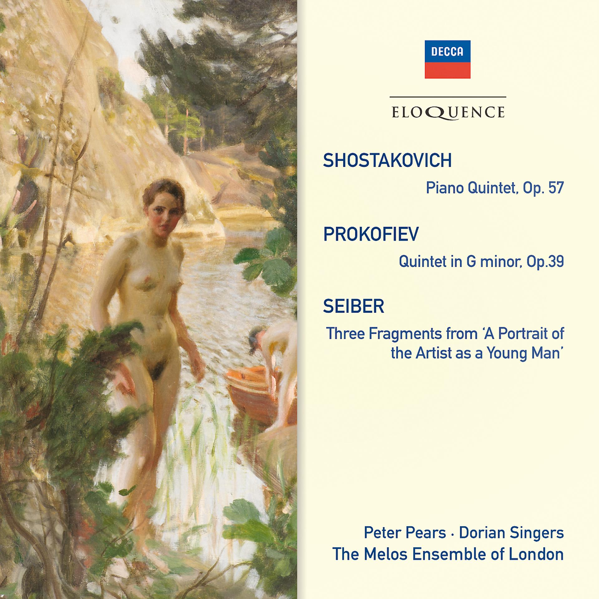Постер альбома Shostakovich: Piano Quintet; Prokofiev: Quintet In G Minor; Seiber: Three Fragments