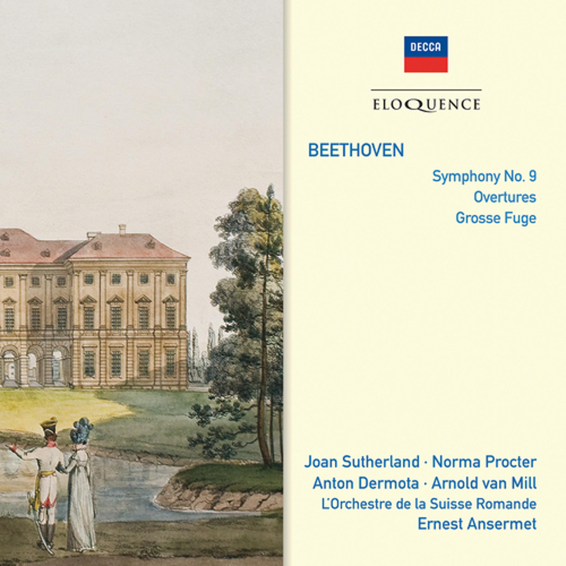 Постер альбома Beethoven: Symphony No.9; Overtures; Grosse Fugue