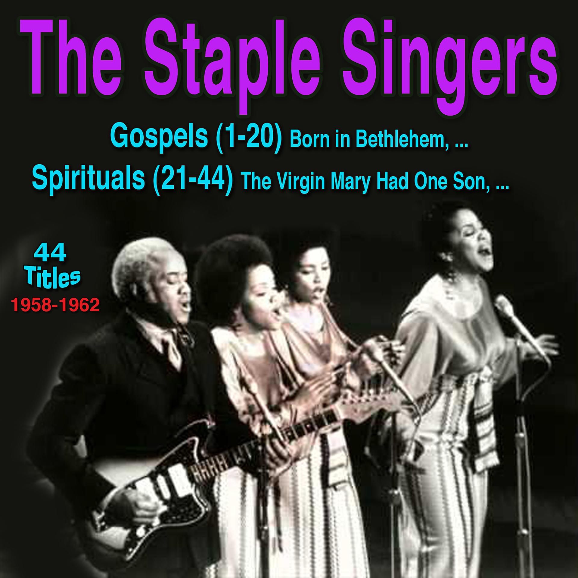 Постер альбома The Staple Singers: Gospels & Spirituals