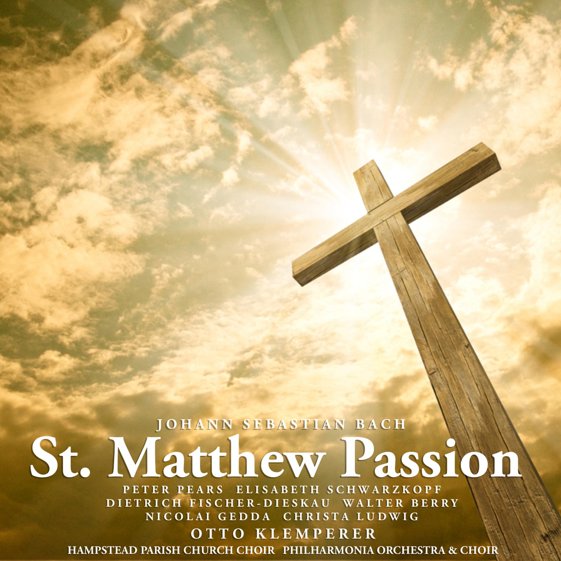 Постер альбома Bach: St. Matthew Passion