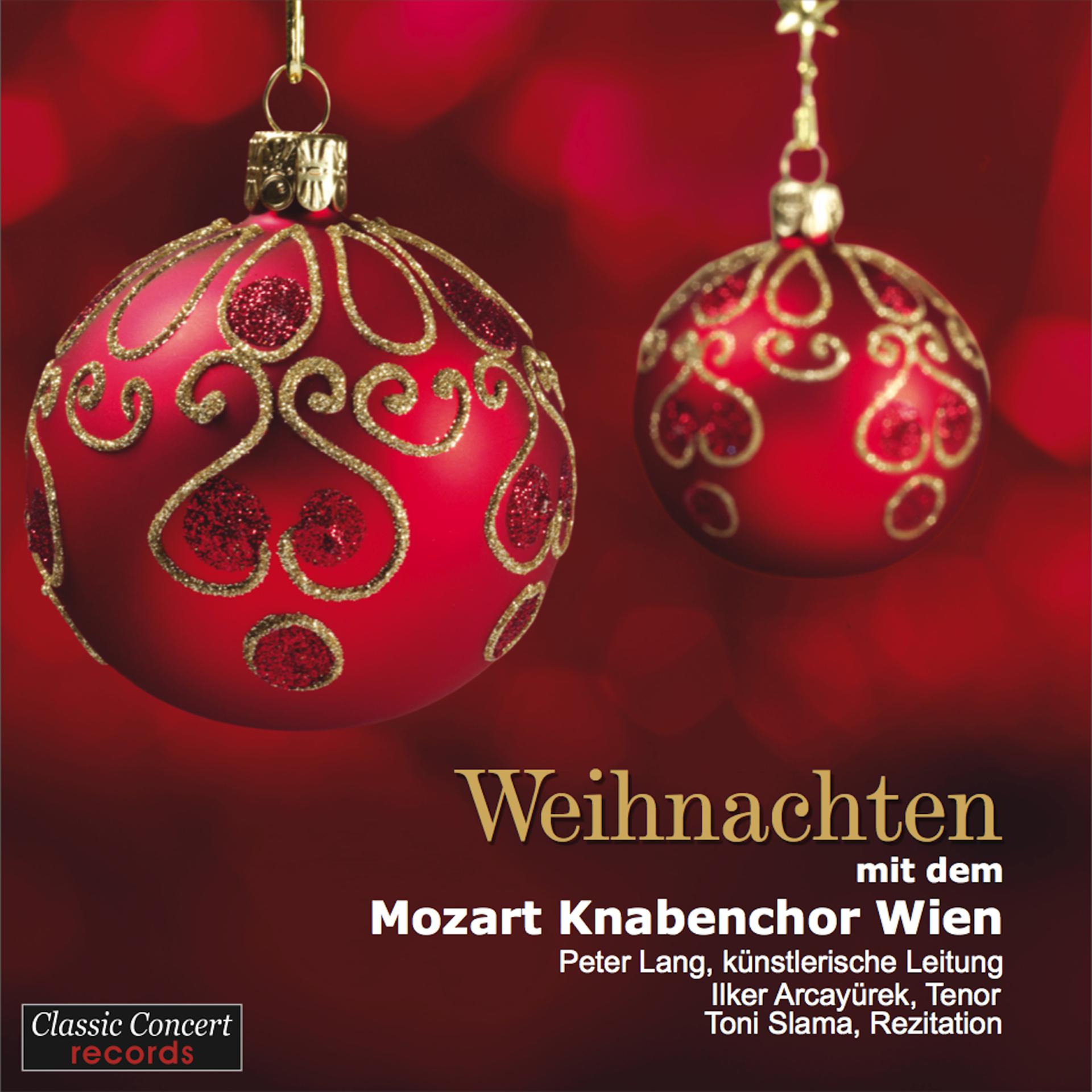 Постер альбома Weihnachten mit dem Mozart Knabenchor Wien