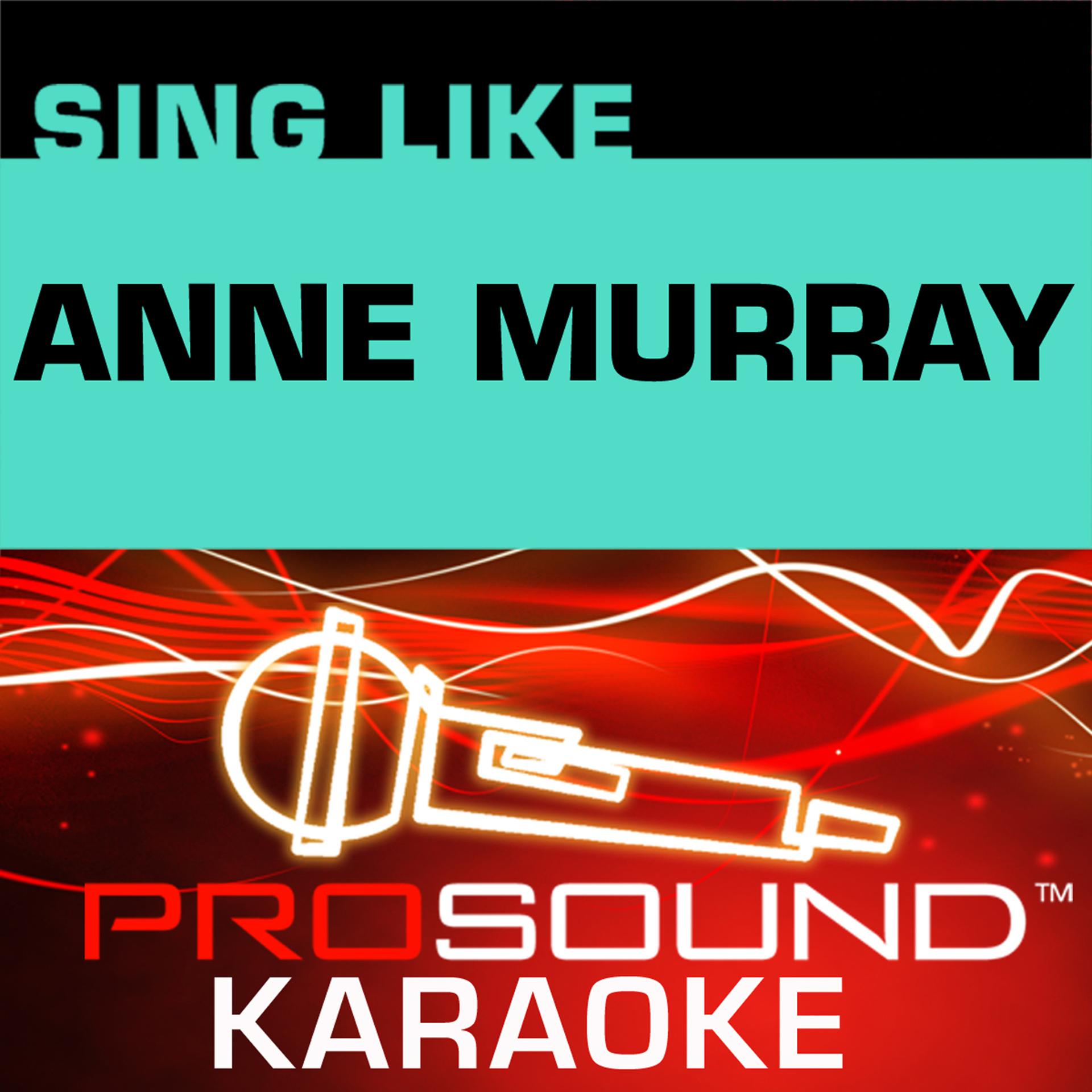 Постер альбома Sing Like Anne Murray (Karaoke Performance Tracks)