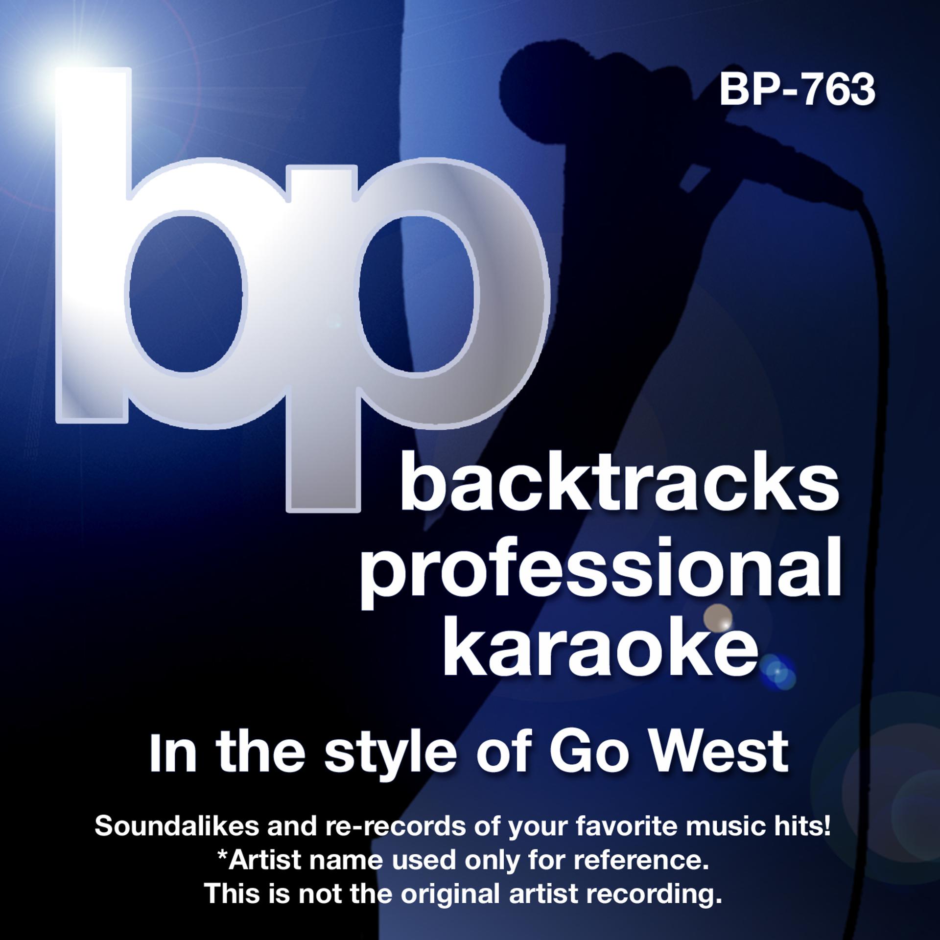 Постер альбома Karaoke - In the Style of Go West