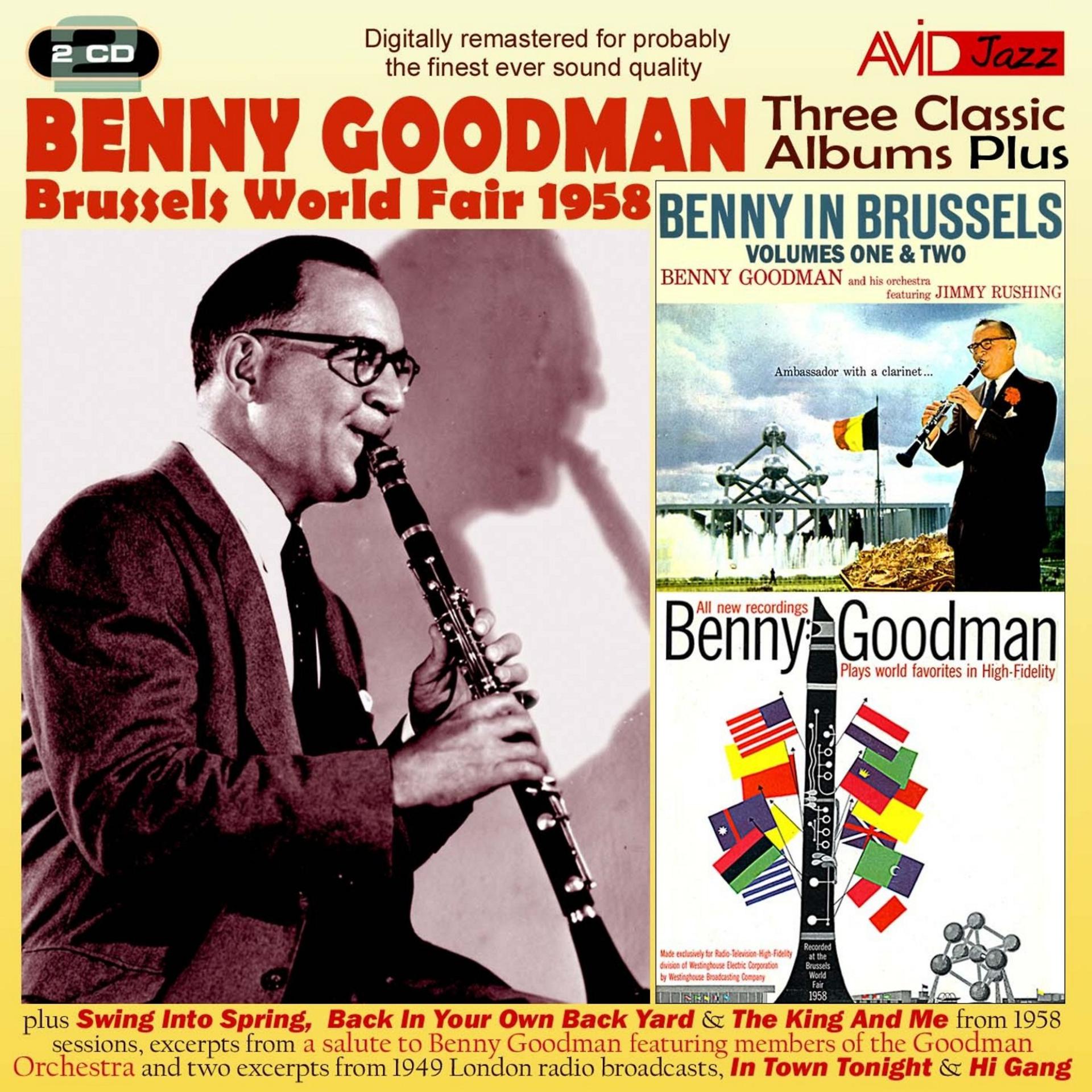 Постер альбома Three Classic Albums Plus (Benny In Brussels Vol 1/Benny In Brussels Vol 2/Plays World Favorites In High-Fidelity) (Digitally Remastered)