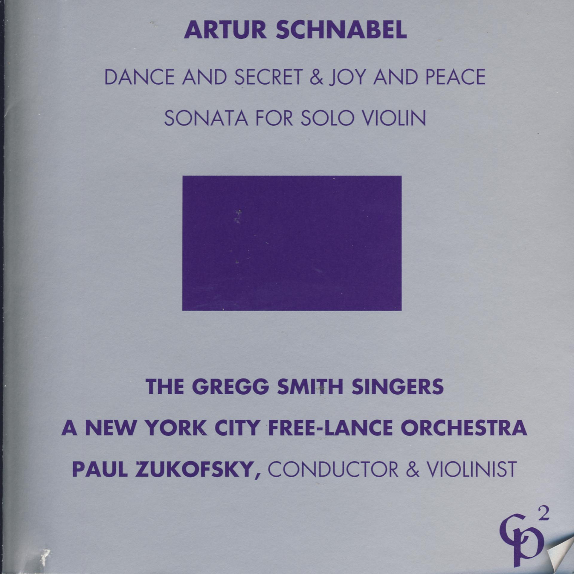 Постер альбома Artur Schnabel - Dance and Secret