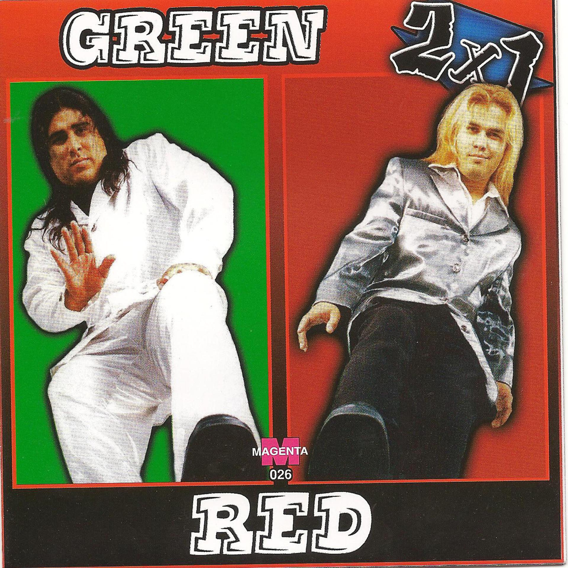 Постер альбома Green vs Red - 2 x 1 -