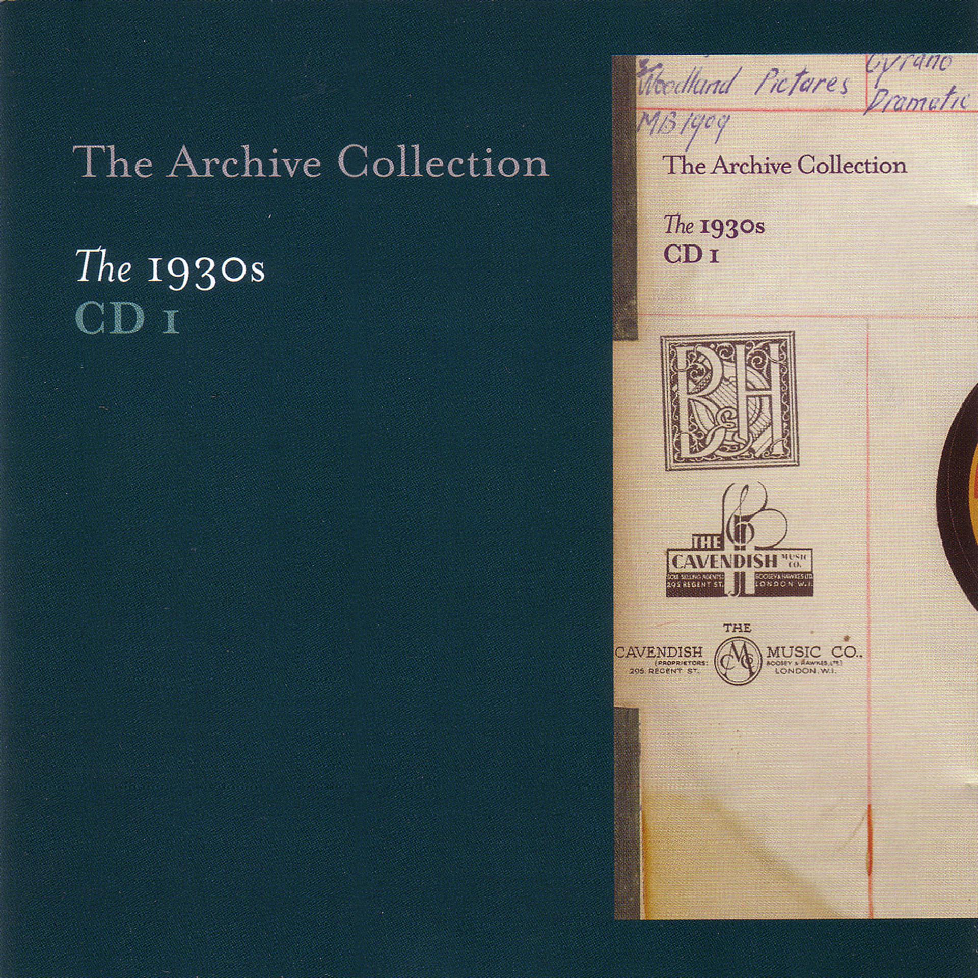 Постер альбома The Archive Collection - The 1930'S CD1