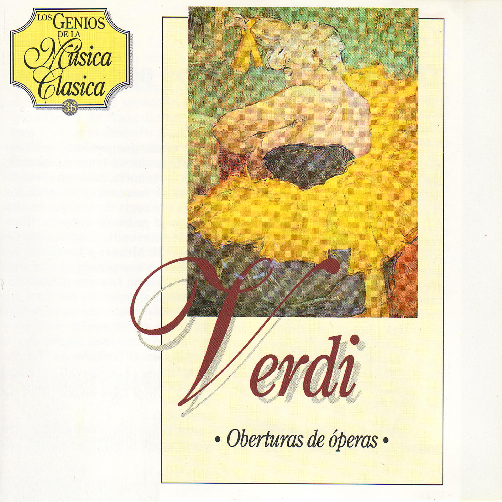 Постер альбома Oberturas de Óperas de Verdi