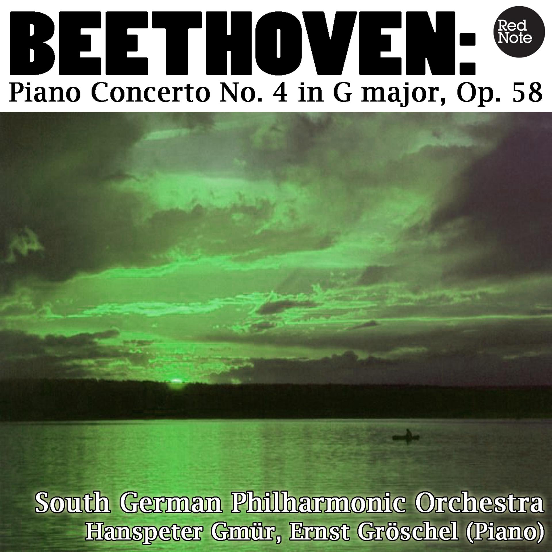 Постер альбома Beethoven: Piano Concerto No. 4 in G major, Op. 58