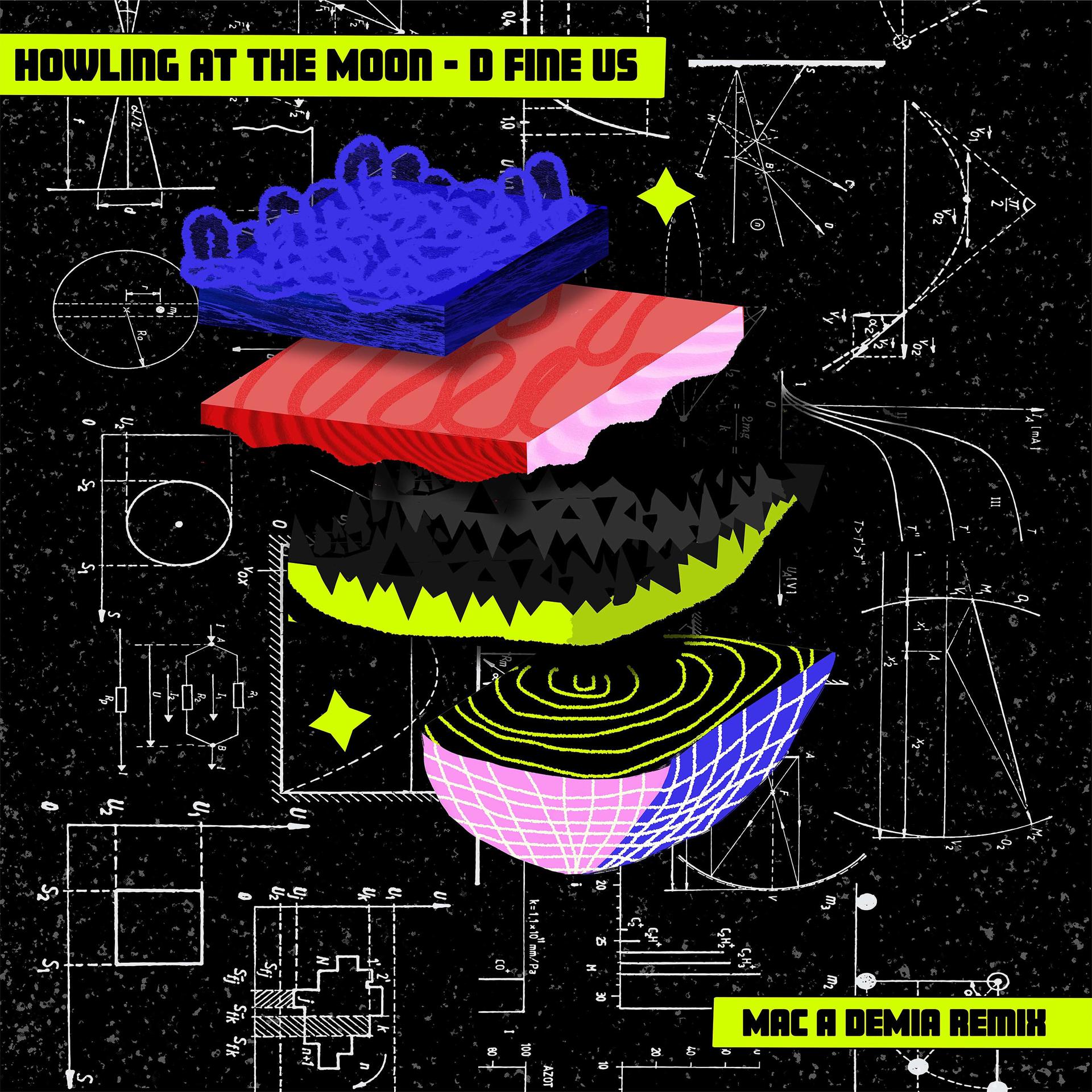 Постер альбома Howling at the Moon - Mac A DeMia Remix