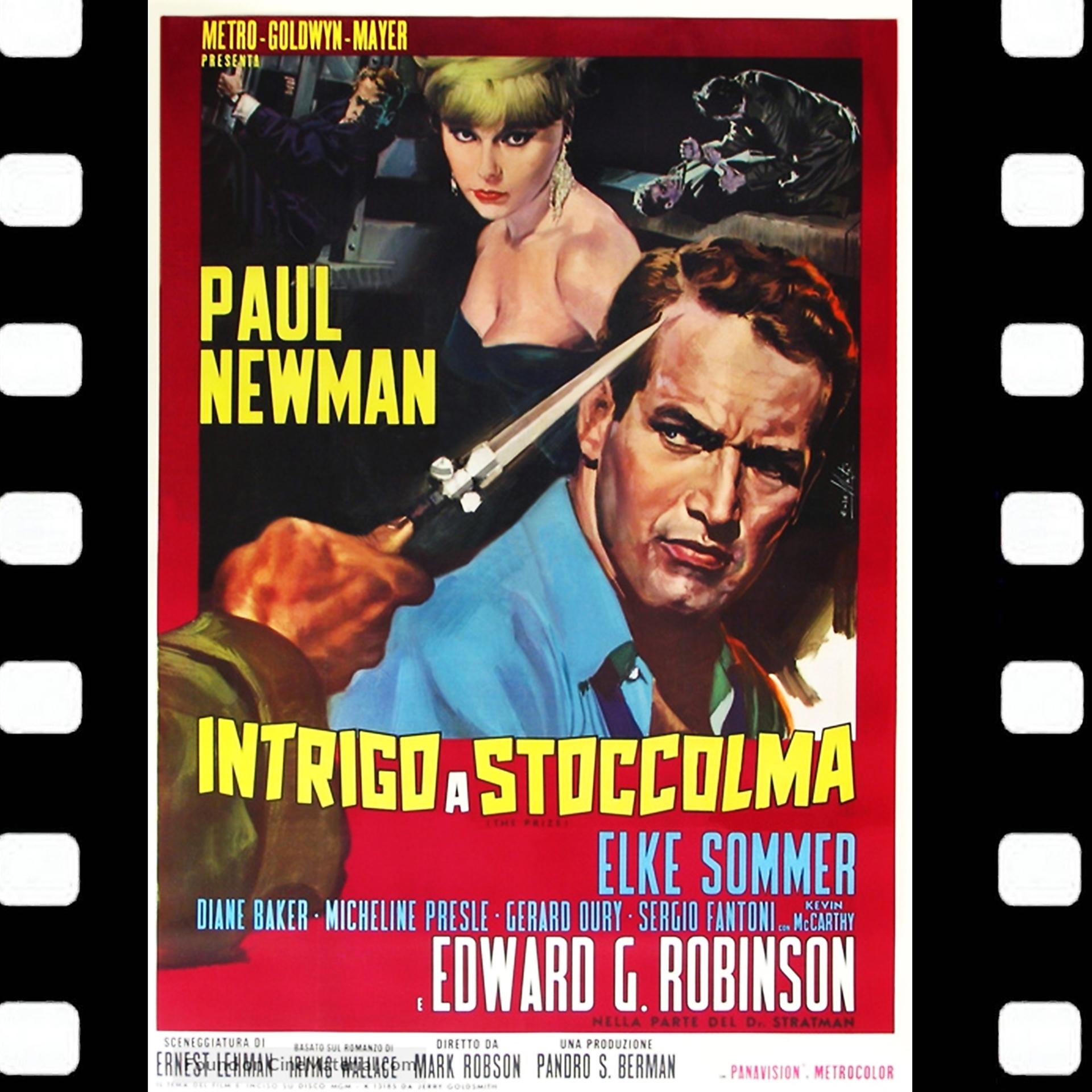 Постер альбома Intrigo A Stoccolma The Prize Soundtrack Paul Newman