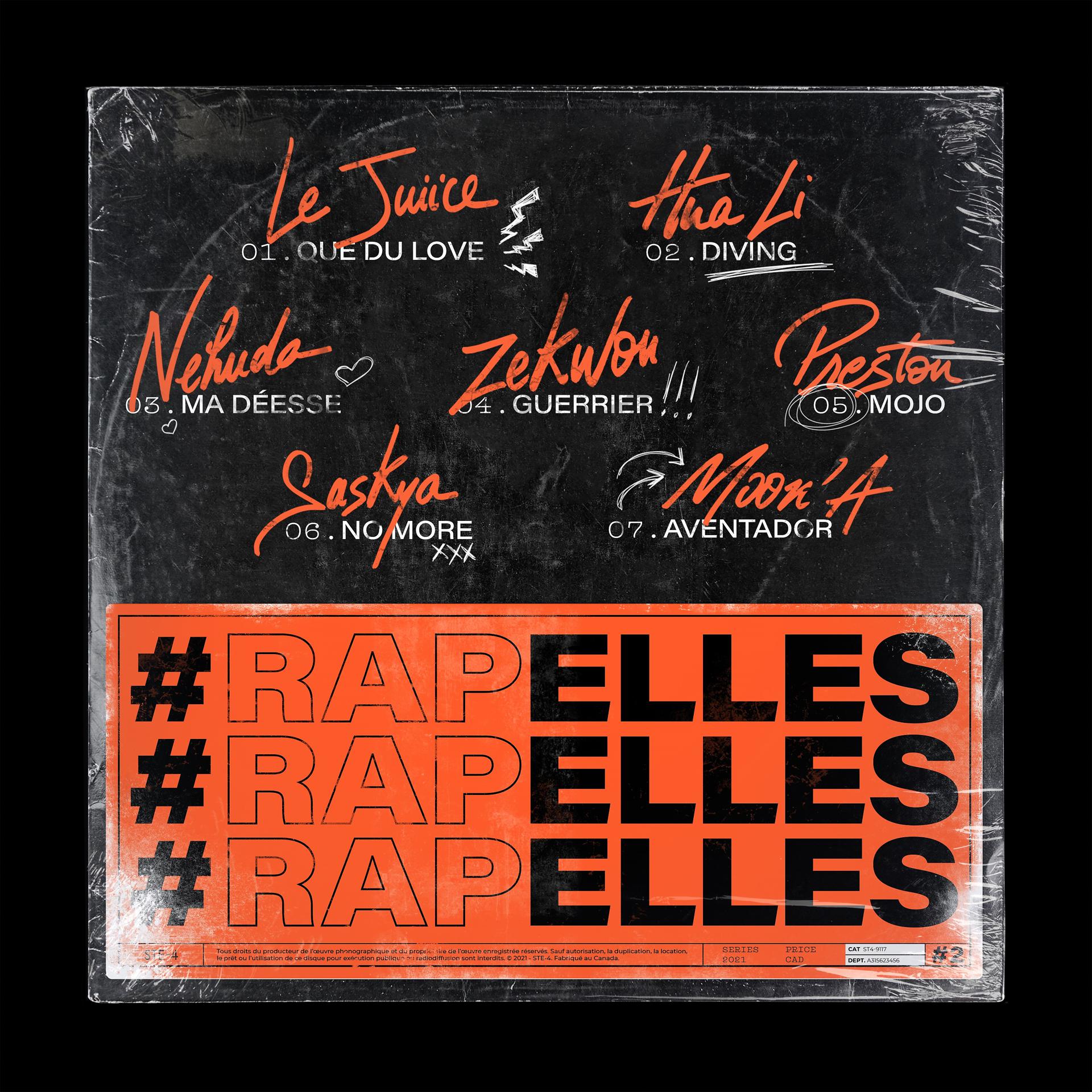 Постер альбома #RAPELLES - Saison 2
