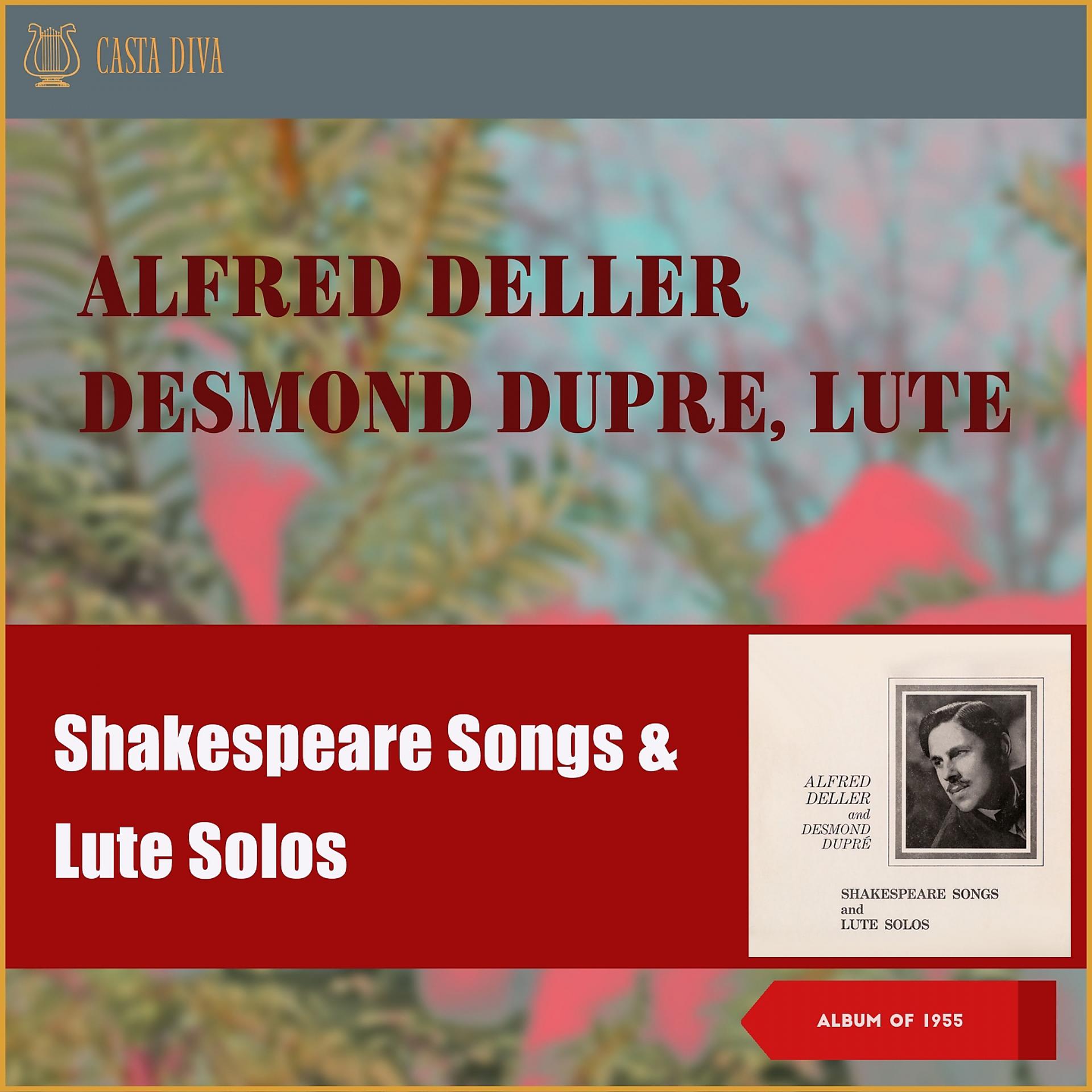 Постер альбома Shakespeare Songs and Lute Solos