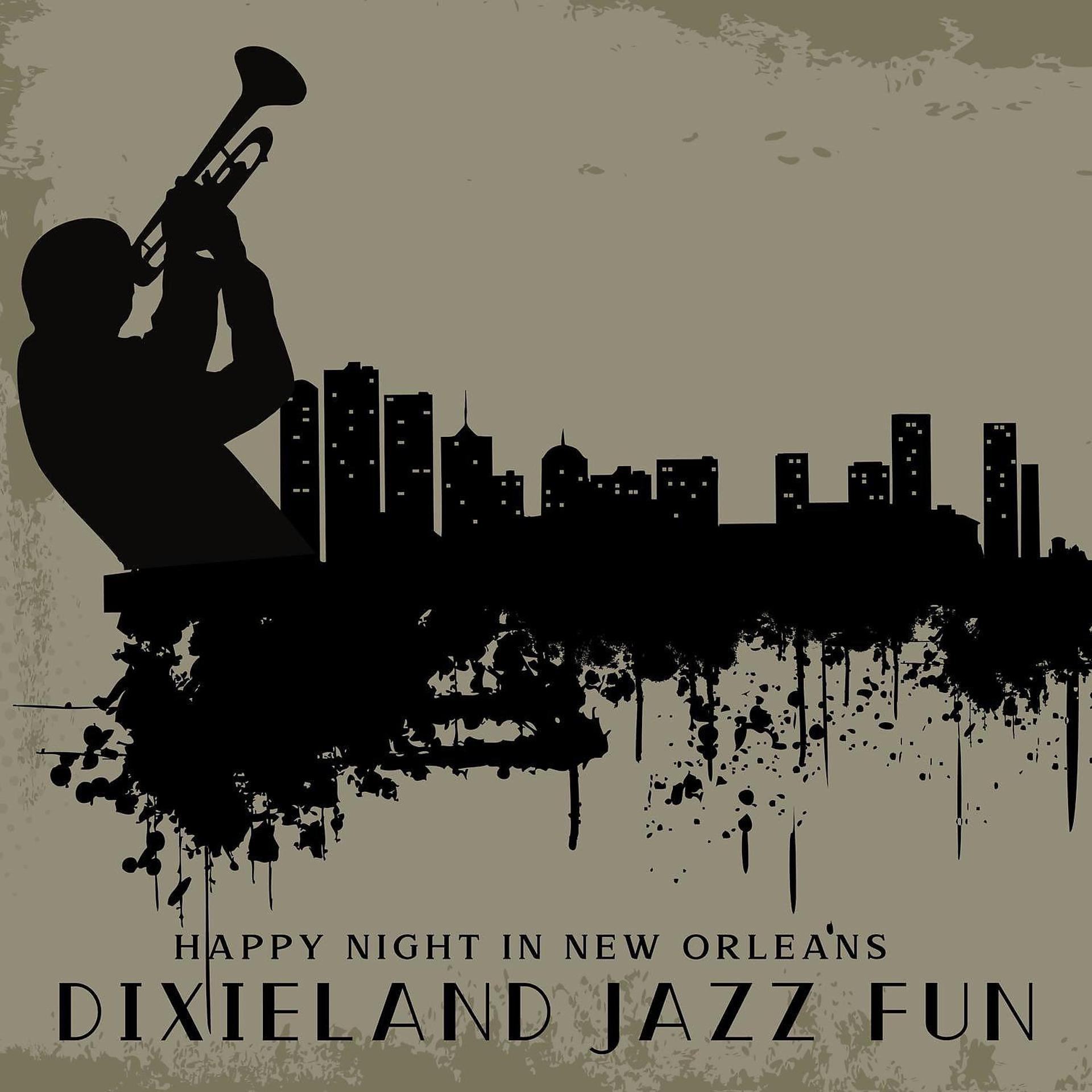 Постер альбома Happy Night in New Orleans: Dixieland Jazz Fun. Jolly Retro Style Jazz for Smile