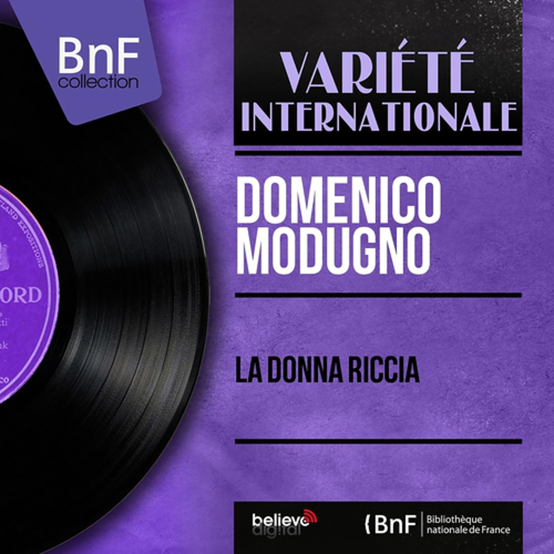 Постер альбома La donna riccia (Mono version)