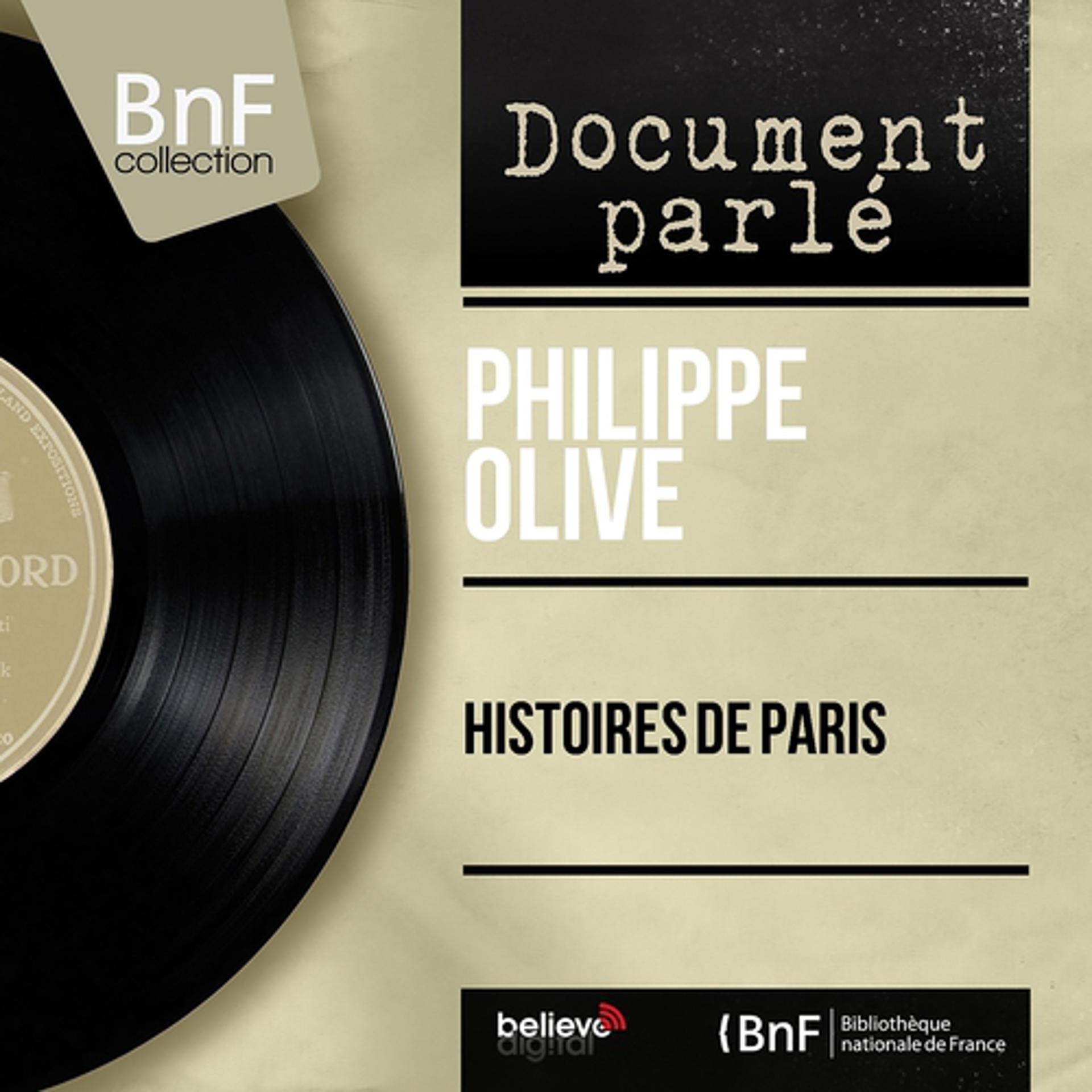 Постер альбома Histoires de Paris (Live, Mono Version)