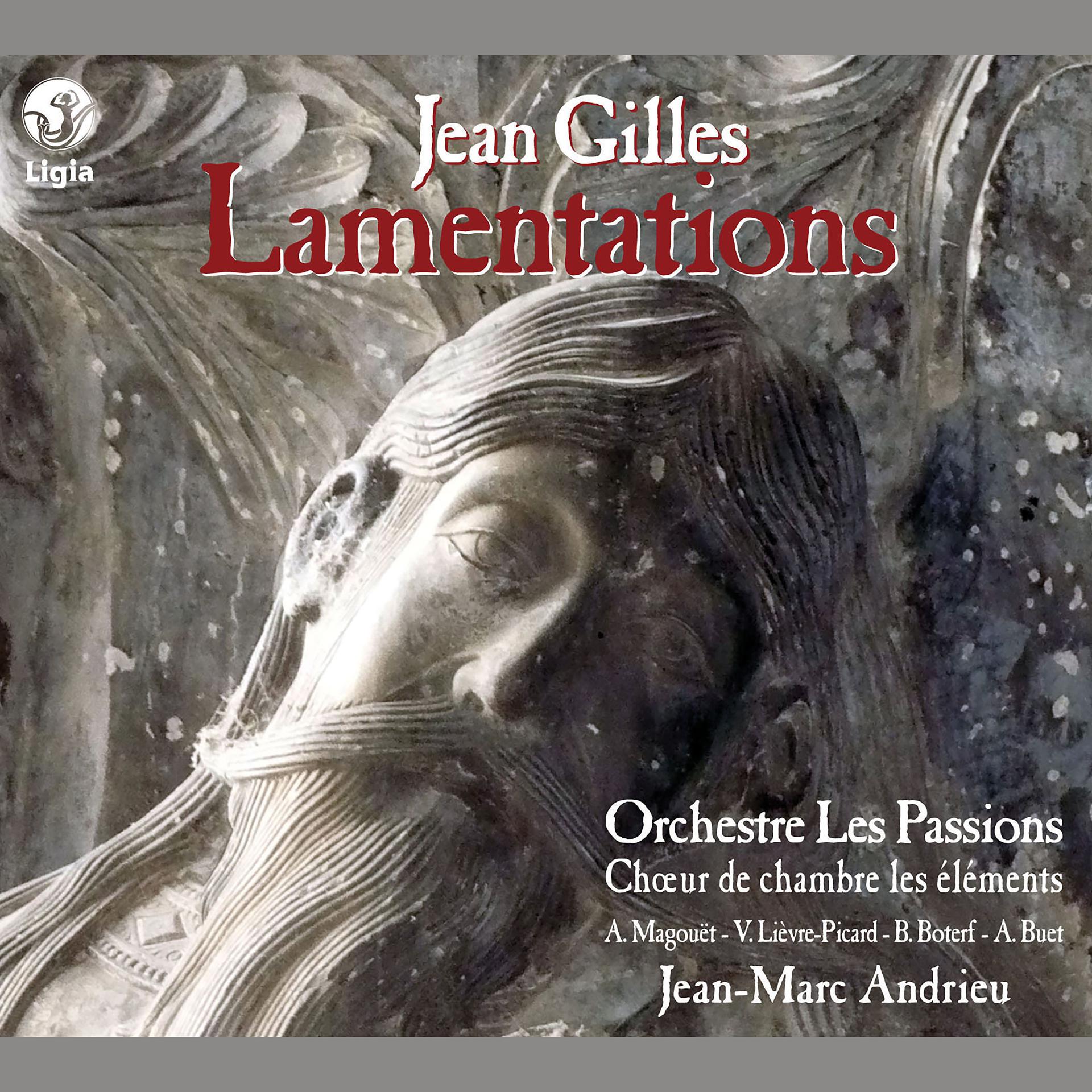 Постер альбома Gilles: Lamentations & Motet "Diligam te domine"