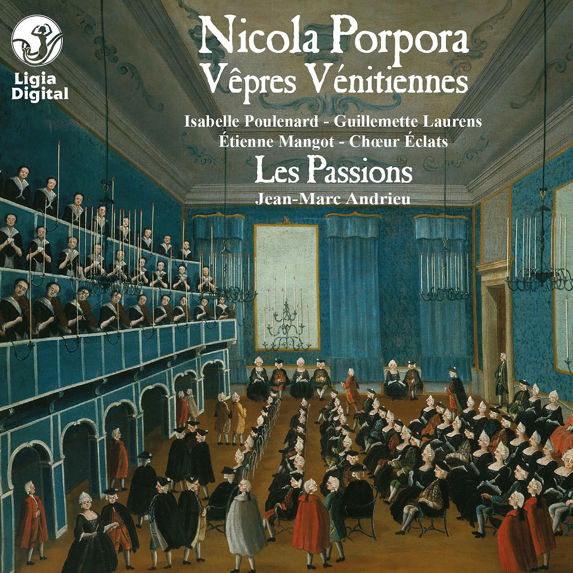 Постер альбома Porpora: Vêpres vénitiennes