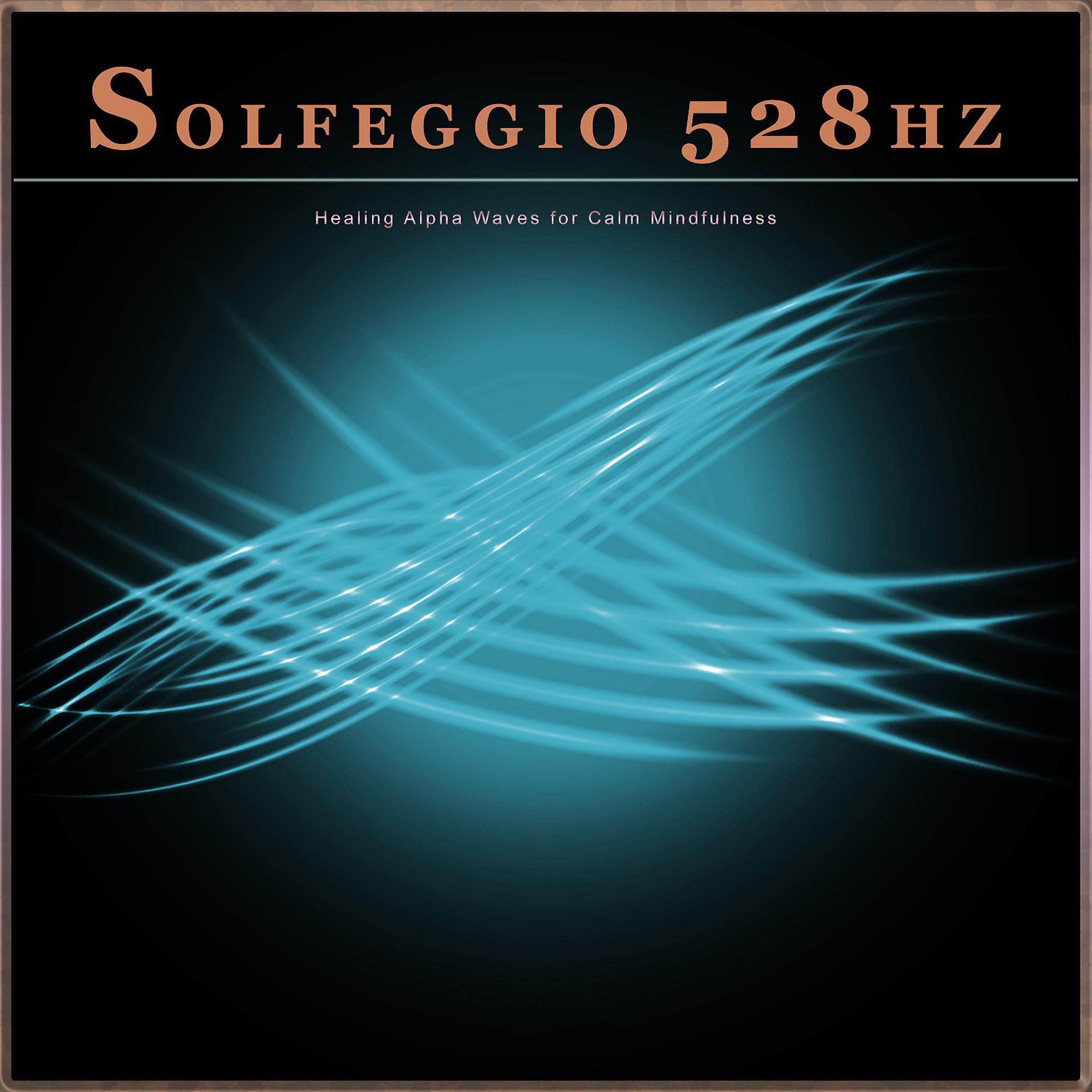Постер альбома Solfeggio 528hz: Healing Alpha Waves for Calm Mindfulness