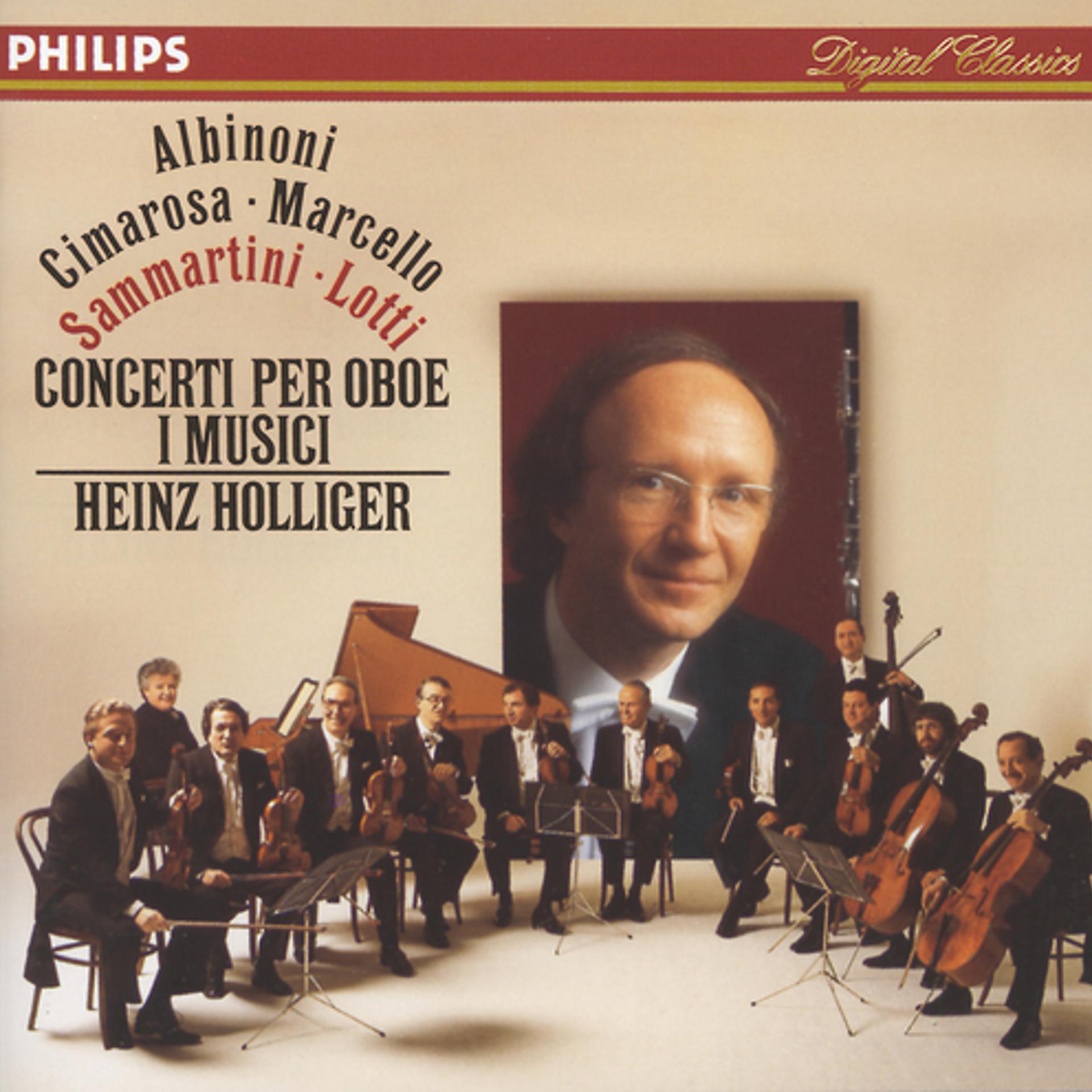 Постер альбома Albinoni / Cimarosa / Marcello / Sammartini / Lotti: Oboe Concertos