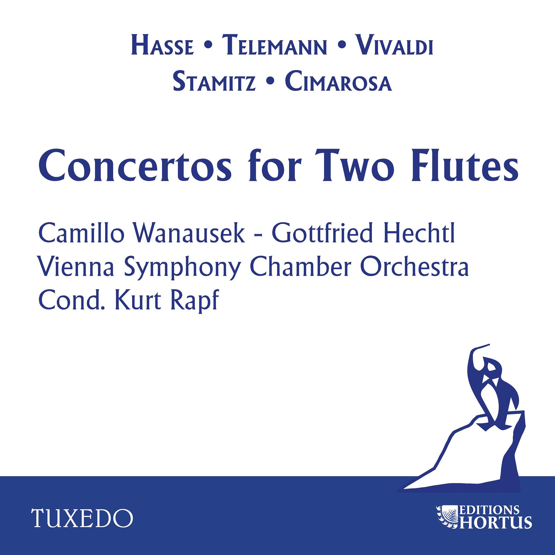 Постер альбома Hasse, Telemann, Vivaldi, Stamitz & Cimarosa: Concertos for Two Flutes