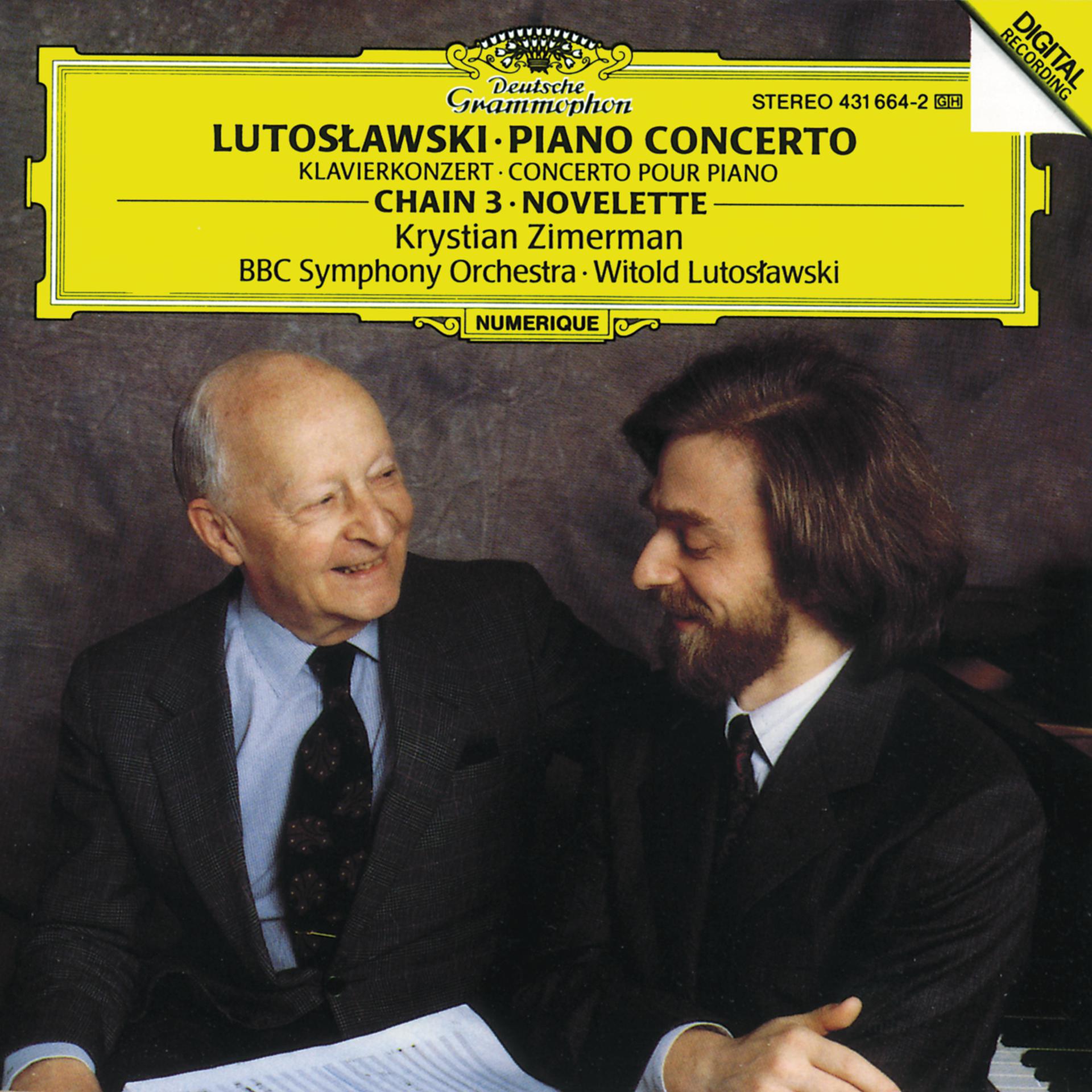 Постер альбома Lutoslawski: Piano Concerto