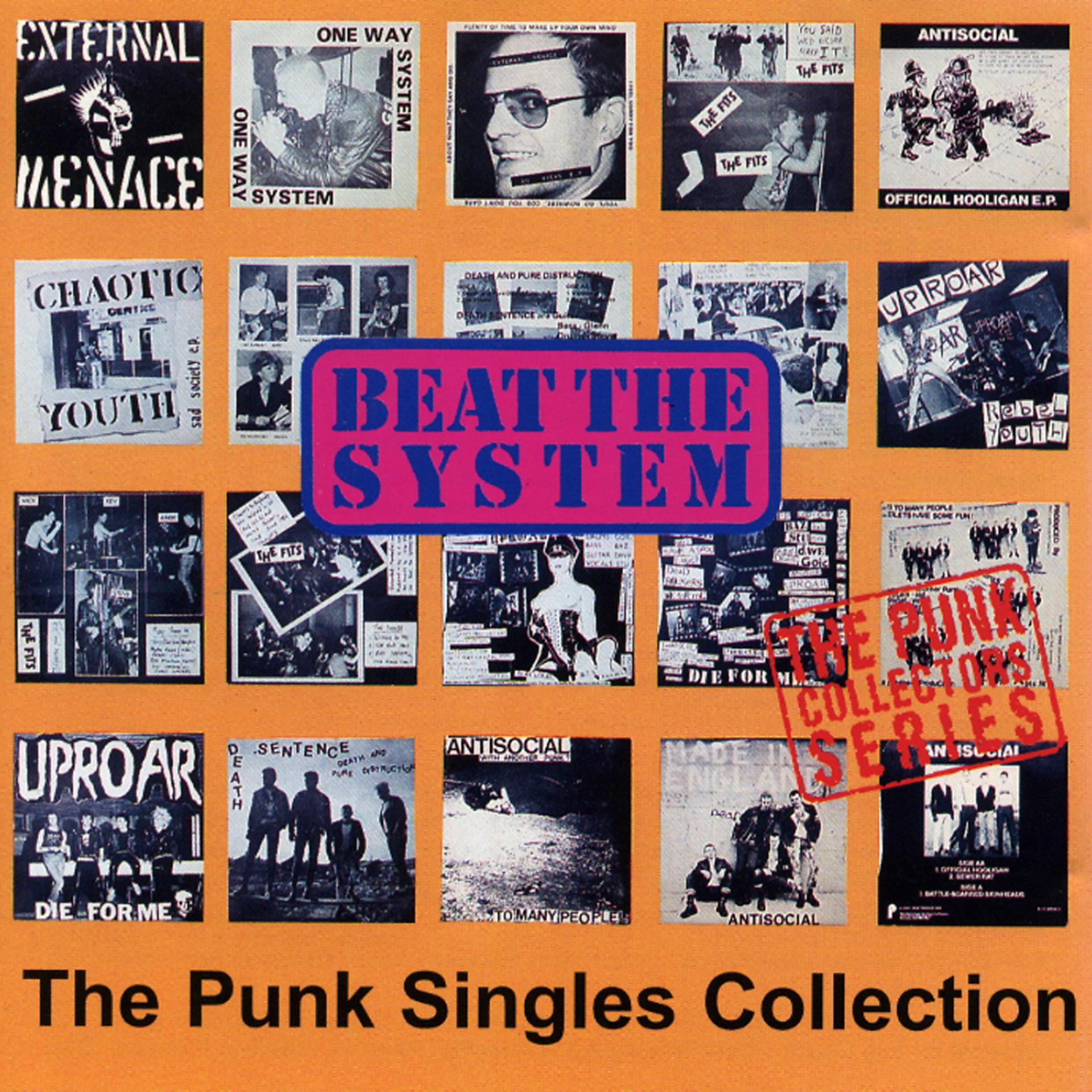 Постер альбома Beat The System: The Punk Singles Collection